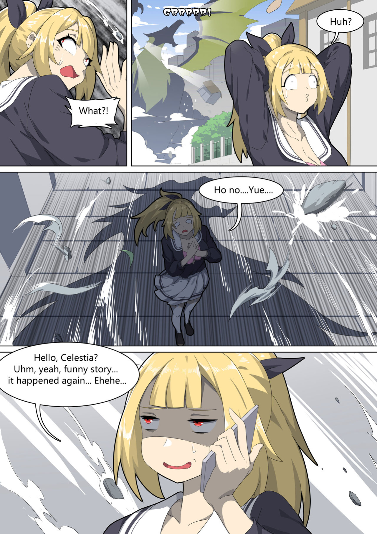 [Zobbie] Werewolf Girl Academy VII - EN