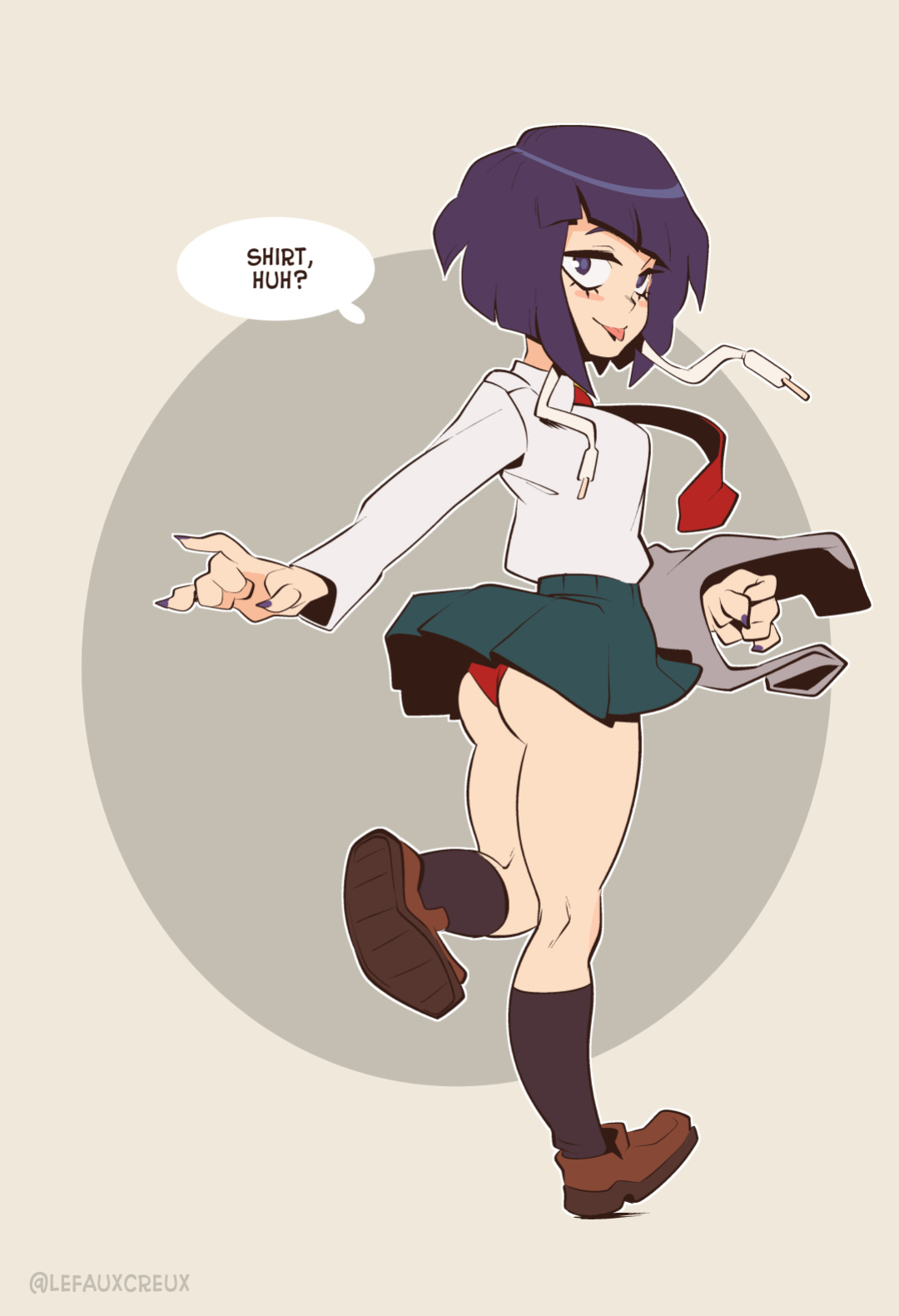 [Creux] Kyoka Jiro Strip Game (My Hero Academia)
