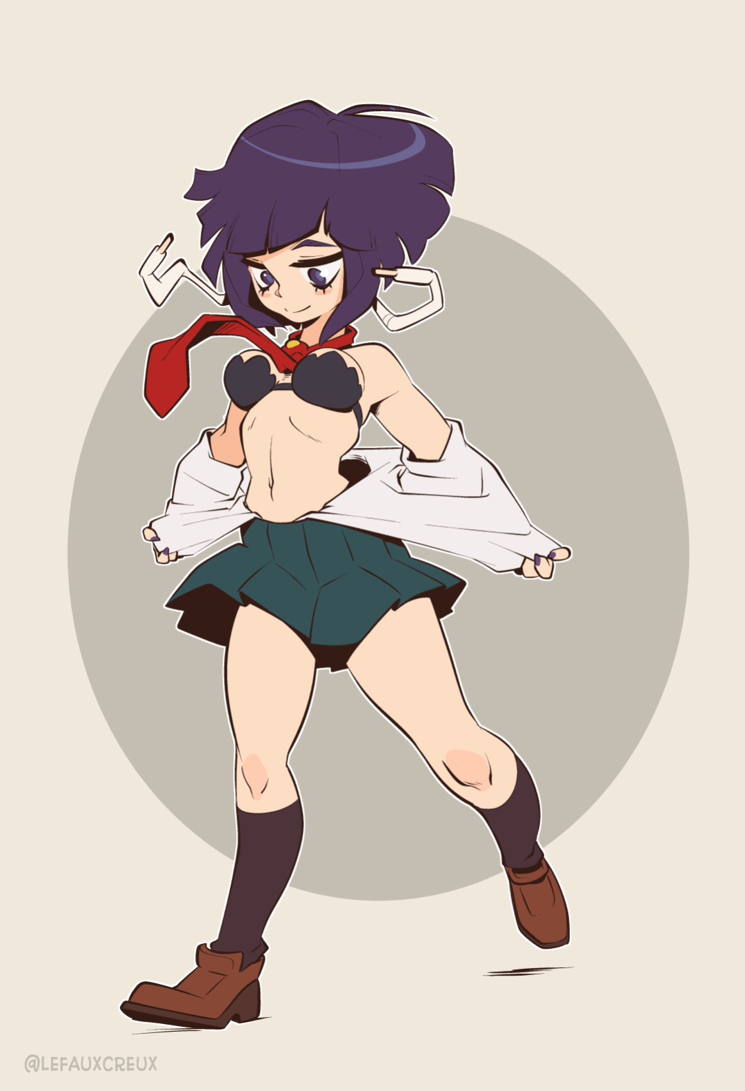 [Creux] Kyoka Jiro Strip Game (My Hero Academia)