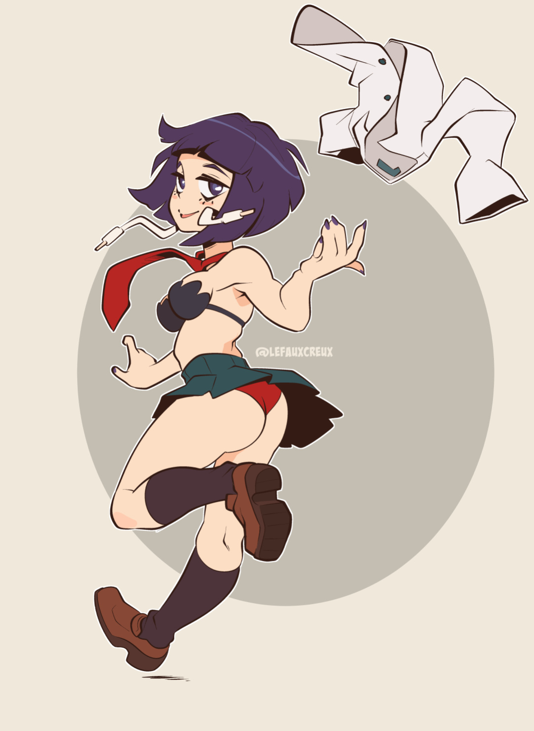 [Creux] Kyoka Jiro Strip Game (My Hero Academia)