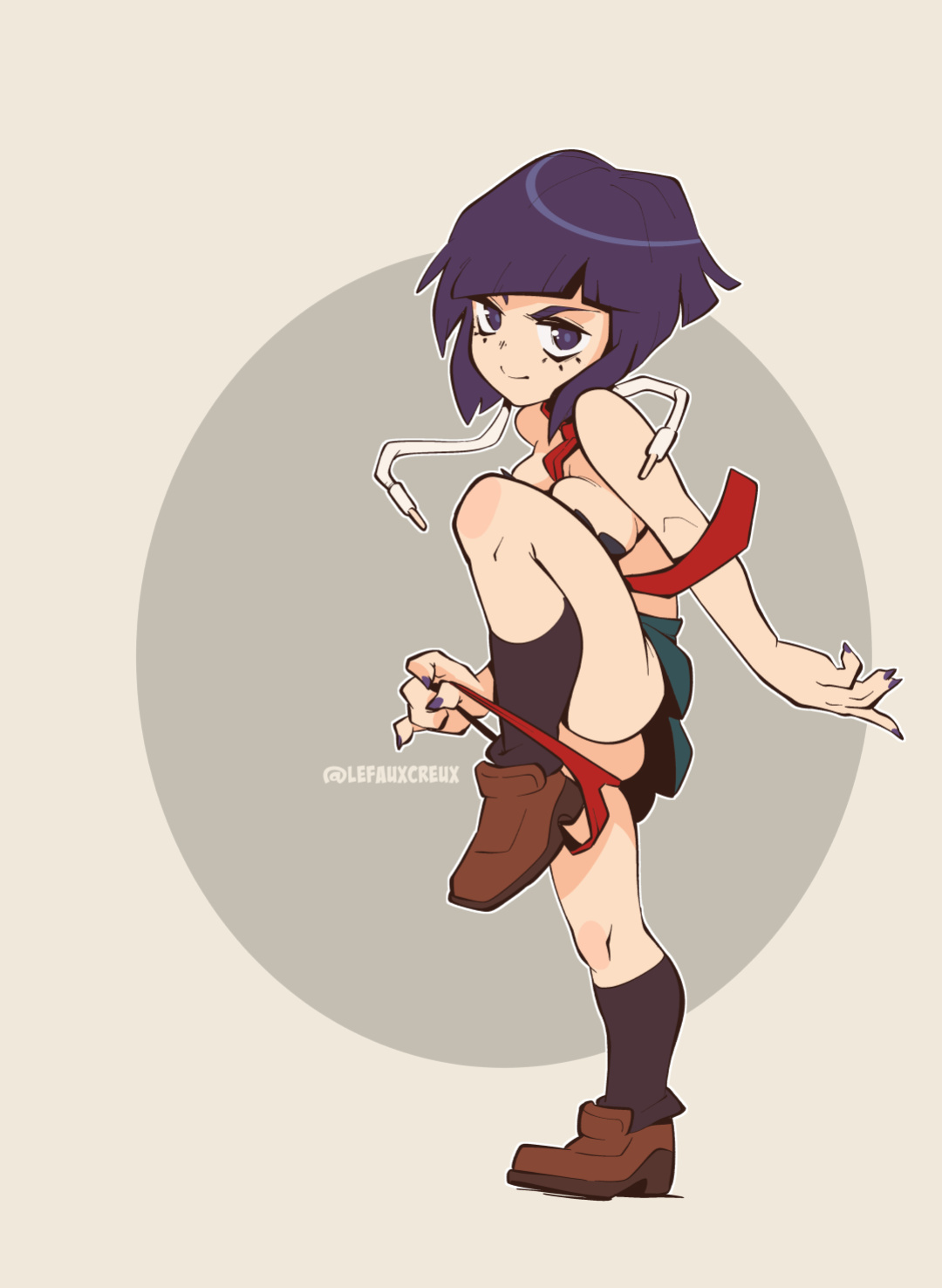 [Creux] Kyoka Jiro Strip Game (My Hero Academia)