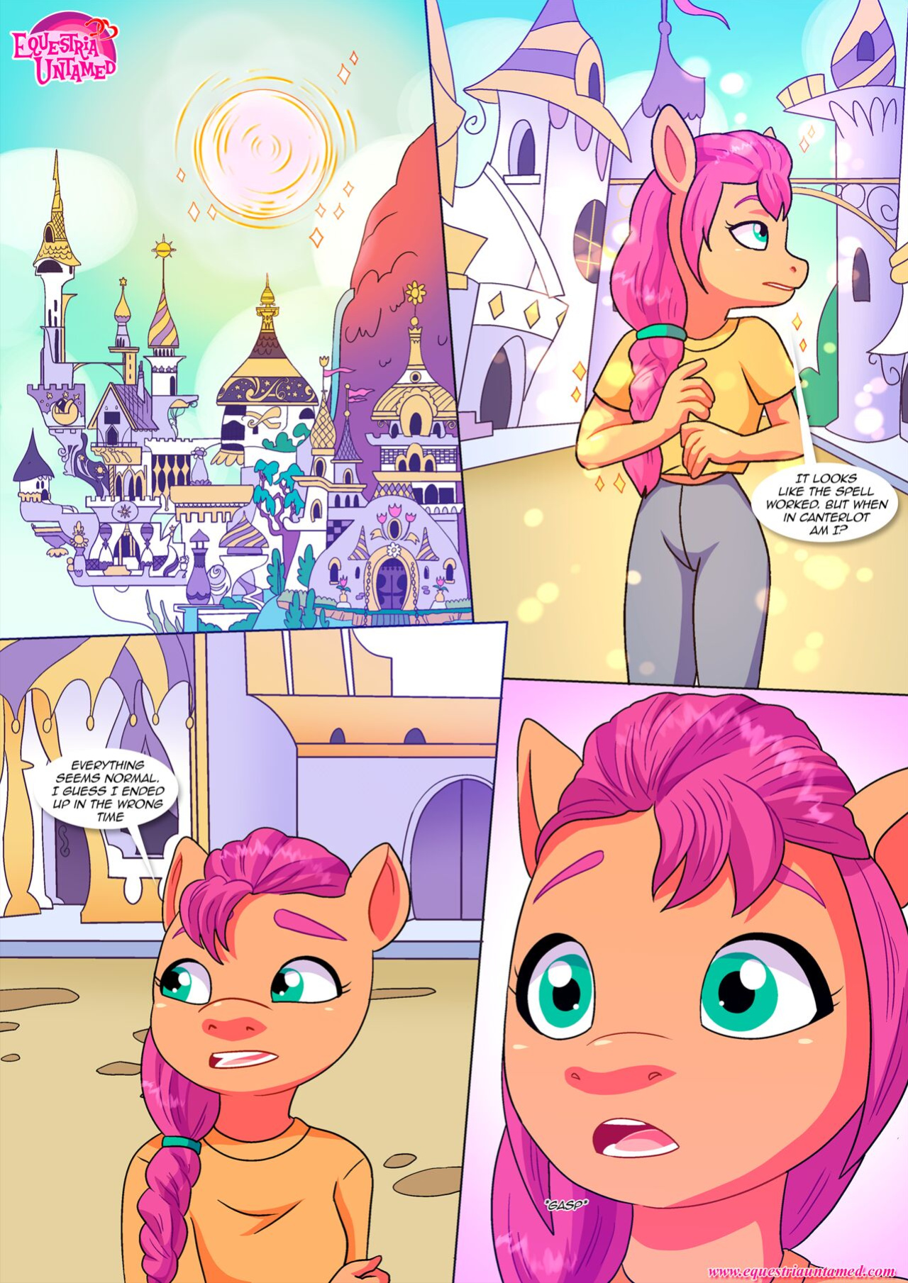 [Palcomix] Lesson For The Generations | (My Little Pony: A New Generation)
