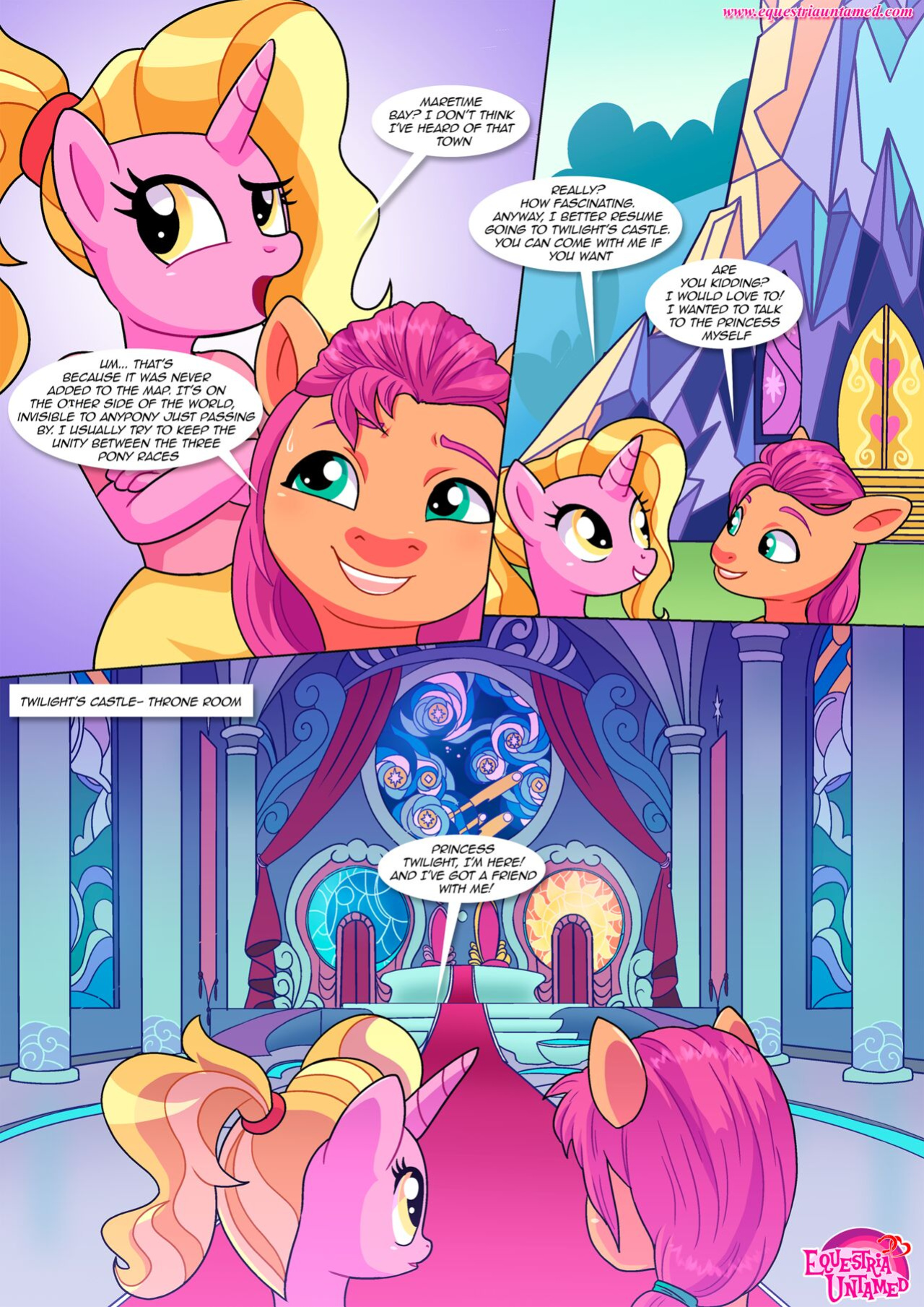 [Palcomix] Lesson For The Generations | (My Little Pony: A New Generation)