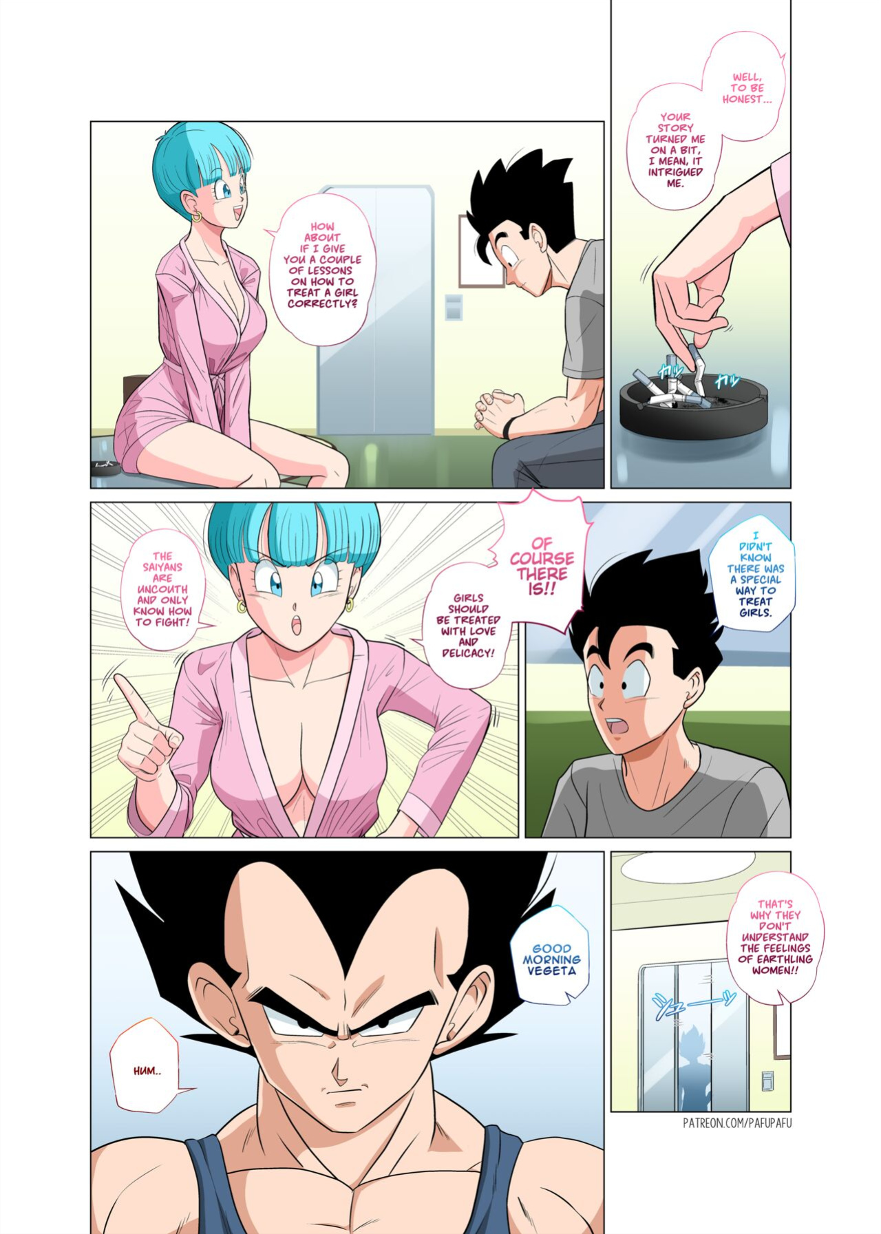 [PafuPafu] Gohan vs Bulma! (Dragon Ball Z)