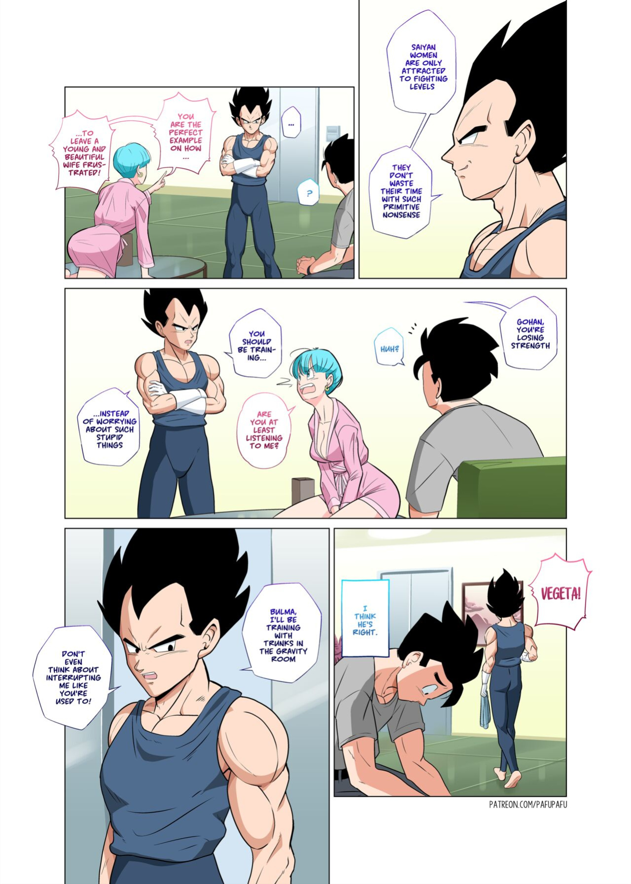 [PafuPafu] Gohan vs Bulma! (Dragon Ball Z)