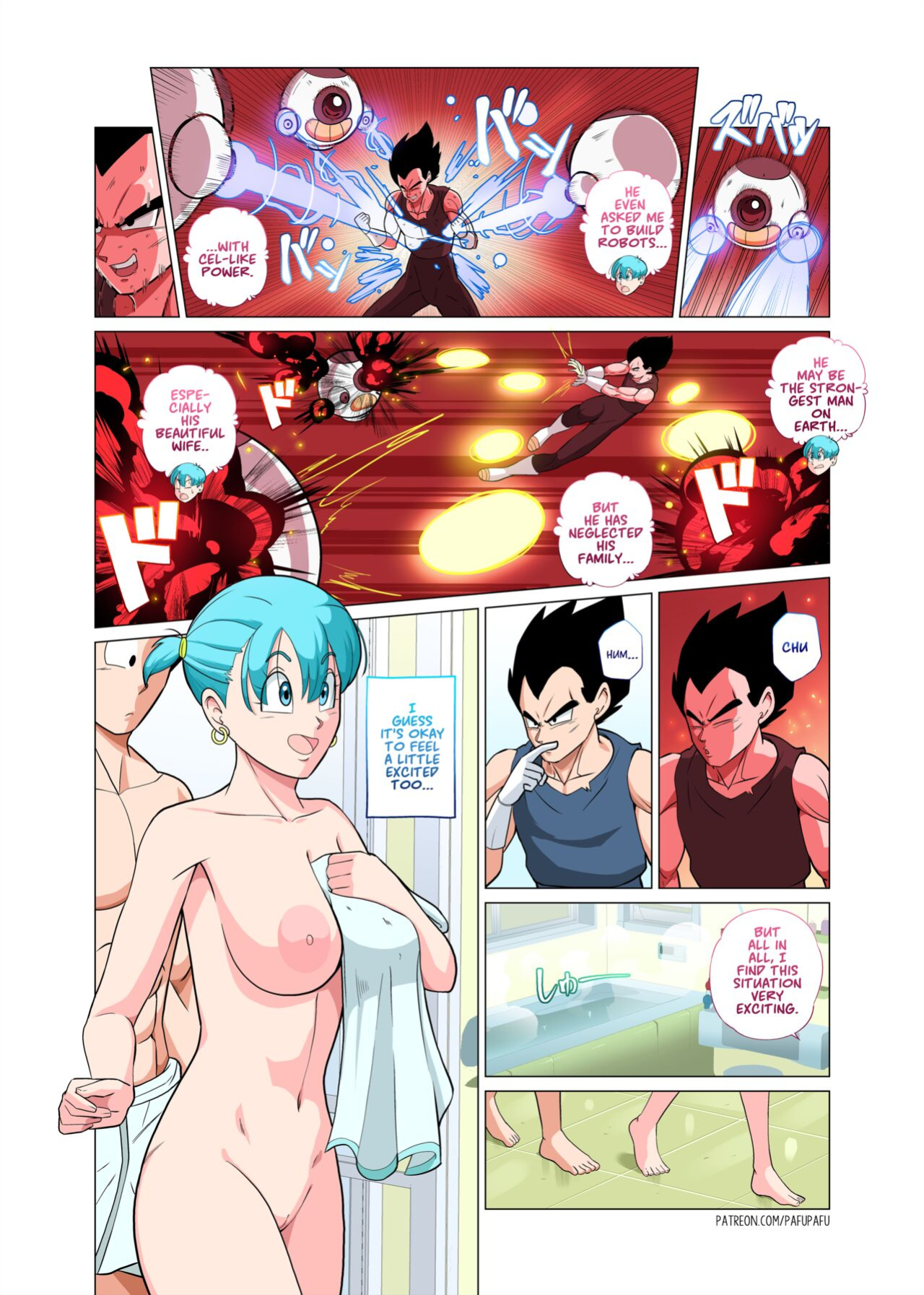 [PafuPafu] Gohan vs Bulma! (Dragon Ball Z)