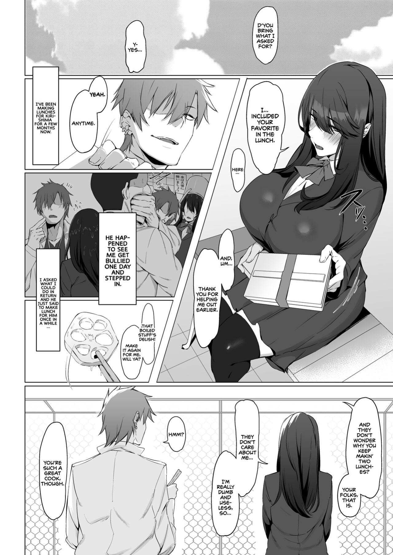 [Shirasu Latte (Shirasu)] Nekura de Jimi demo Ii desu ka? | Is a Gloomy Plain Jane Okay With You? [cutegyaruTL]