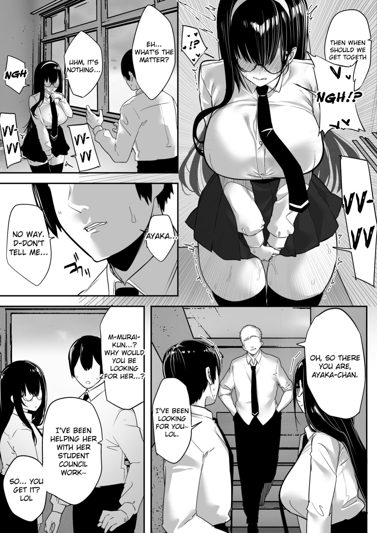 [Ofuton de Suyaa (Mitsudoue)] Kiyowa na Kanojo wa Nagasare Netorare | Weak-willed Girlfriend Swept Away and NTR'ed. {brolen}
