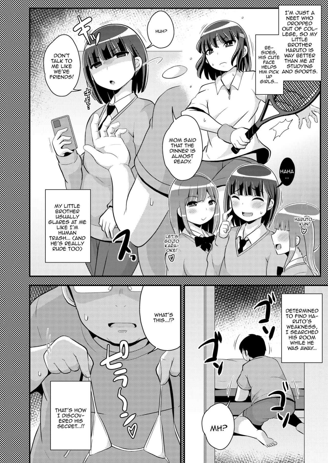 [CHINZURI BOP (Chinzurena)] Namaiki Otouto no Seinou o Konekurimawashita Mesu ni Suru Hon | A Book About How I Made My Cocky Little Brother My Bitch By Stirring Up His Prostate