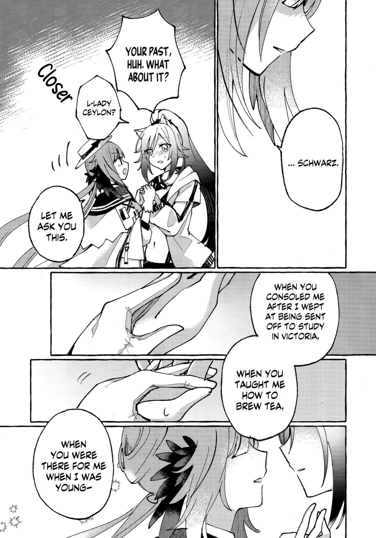 [Gyoya. (Matsuzaka)] Aru Hoshi ni Sasageru (Arknights) [Komori Translations]