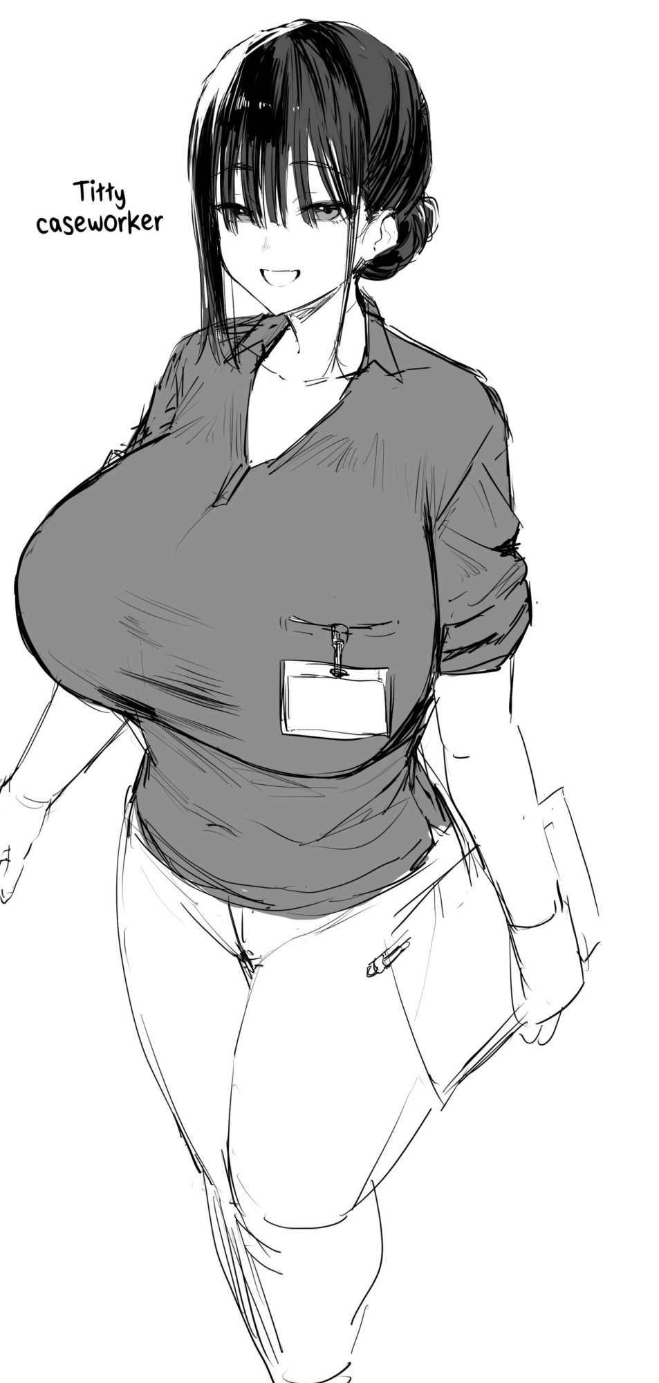 [Hotate-chan] Oppai Caseworker | Titty Caseworker [SaLamiLid]