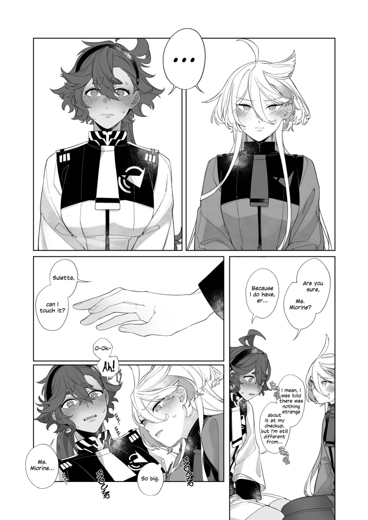 [Chunyujingshitian (ZhuoTian)] Kiss no Ato Nani ga Shitai? | After Kissing, What Else Do You Want to Do? (Mobile Suit Gundam: The Witch from Mercury)