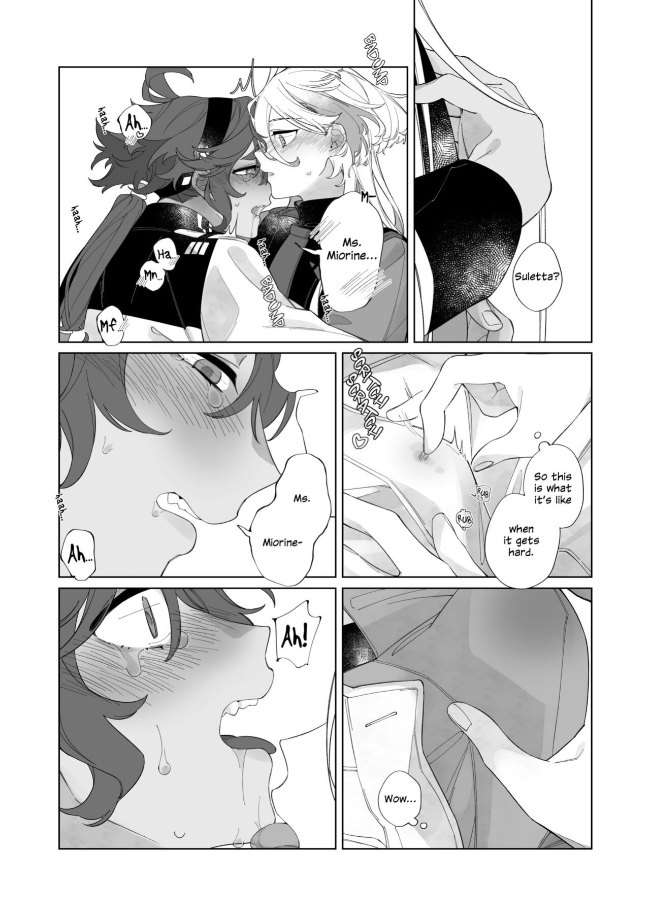 [Chunyujingshitian (ZhuoTian)] Kiss no Ato Nani ga Shitai? | After Kissing, What Else Do You Want to Do? (Mobile Suit Gundam: The Witch from Mercury)