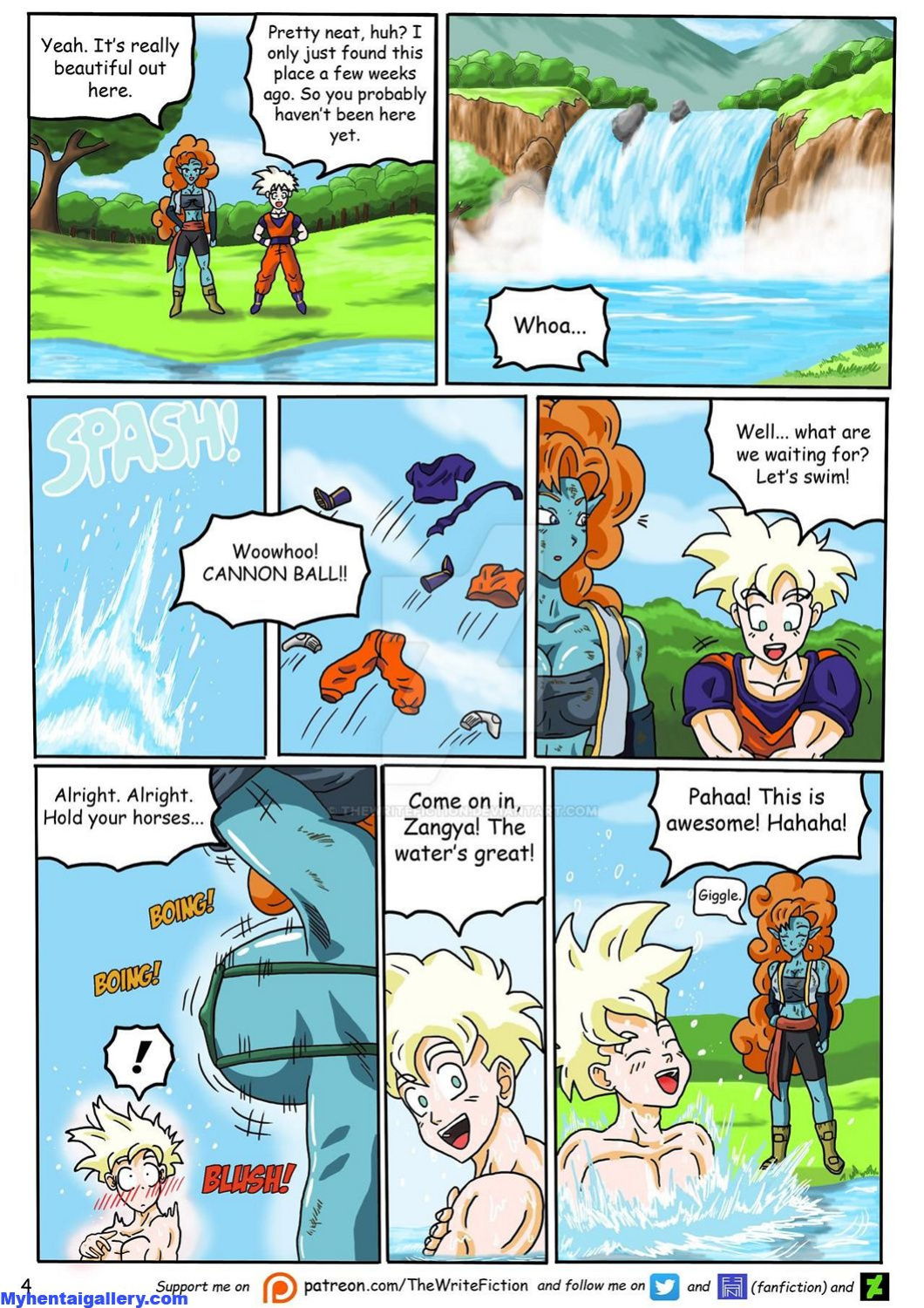 (thewritefiction)(Dragon Ball) Dragon Ball Z Golden Age: Fiery Lake