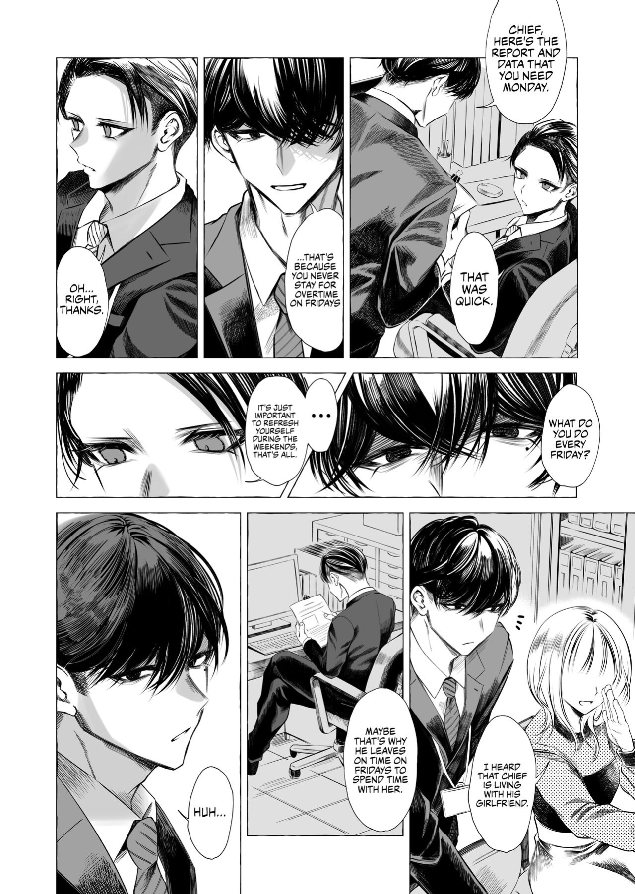 [Kaochuu Kingdom (Sisei)] Josou DeliHeal Yondara, Kaisha no Joushi ga Kita. | My Boss is a Cross-dressing Call Girl. [Danke fürs Lesen]