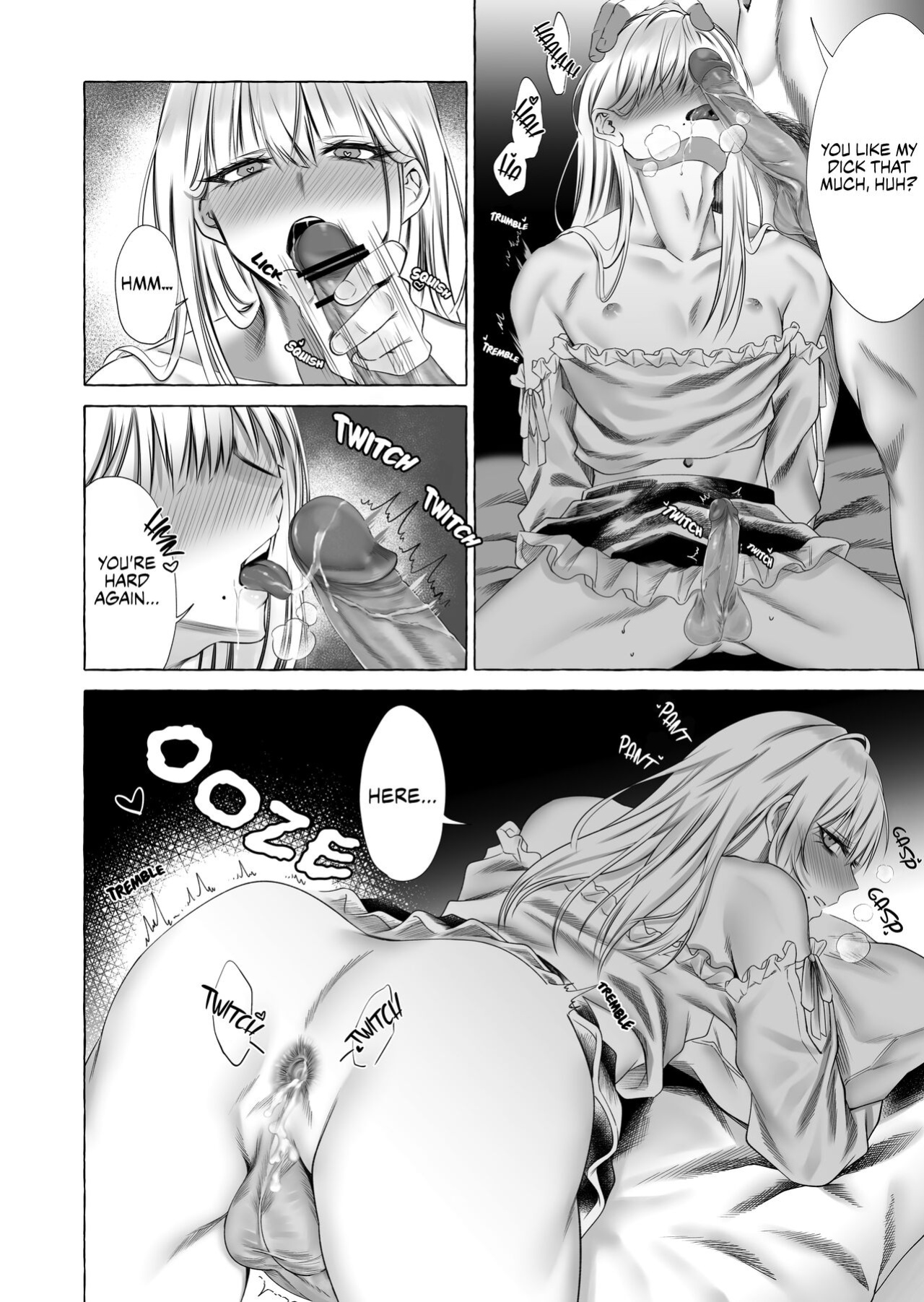 [Kaochuu Kingdom (Sisei)] Josou DeliHeal Yondara, Kaisha no Joushi ga Kita. | My Boss is a Cross-dressing Call Girl. [Danke fürs Lesen]