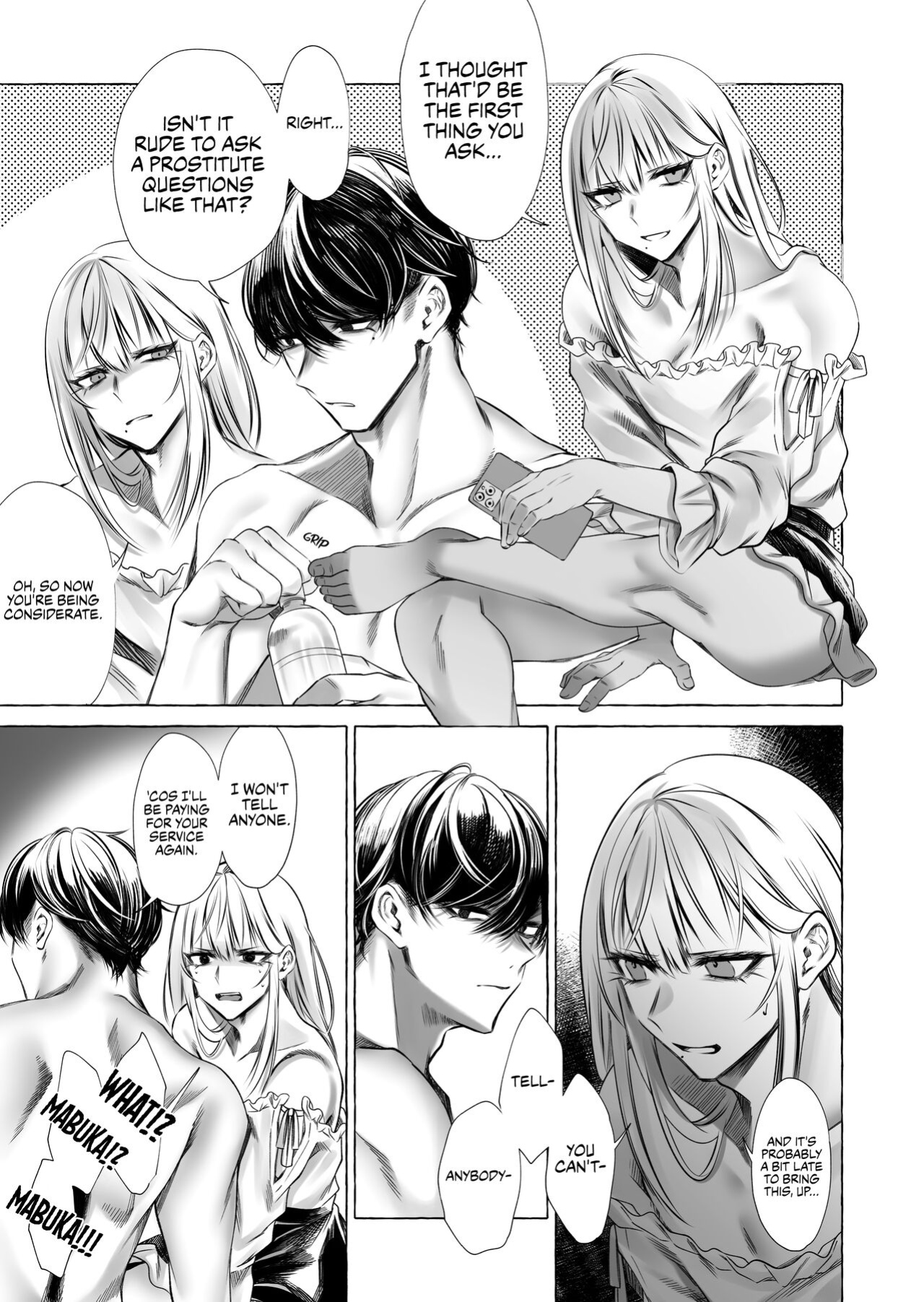 [Kaochuu Kingdom (Sisei)] Josou DeliHeal Yondara, Kaisha no Joushi ga Kita. | My Boss is a Cross-dressing Call Girl. [Danke fürs Lesen]