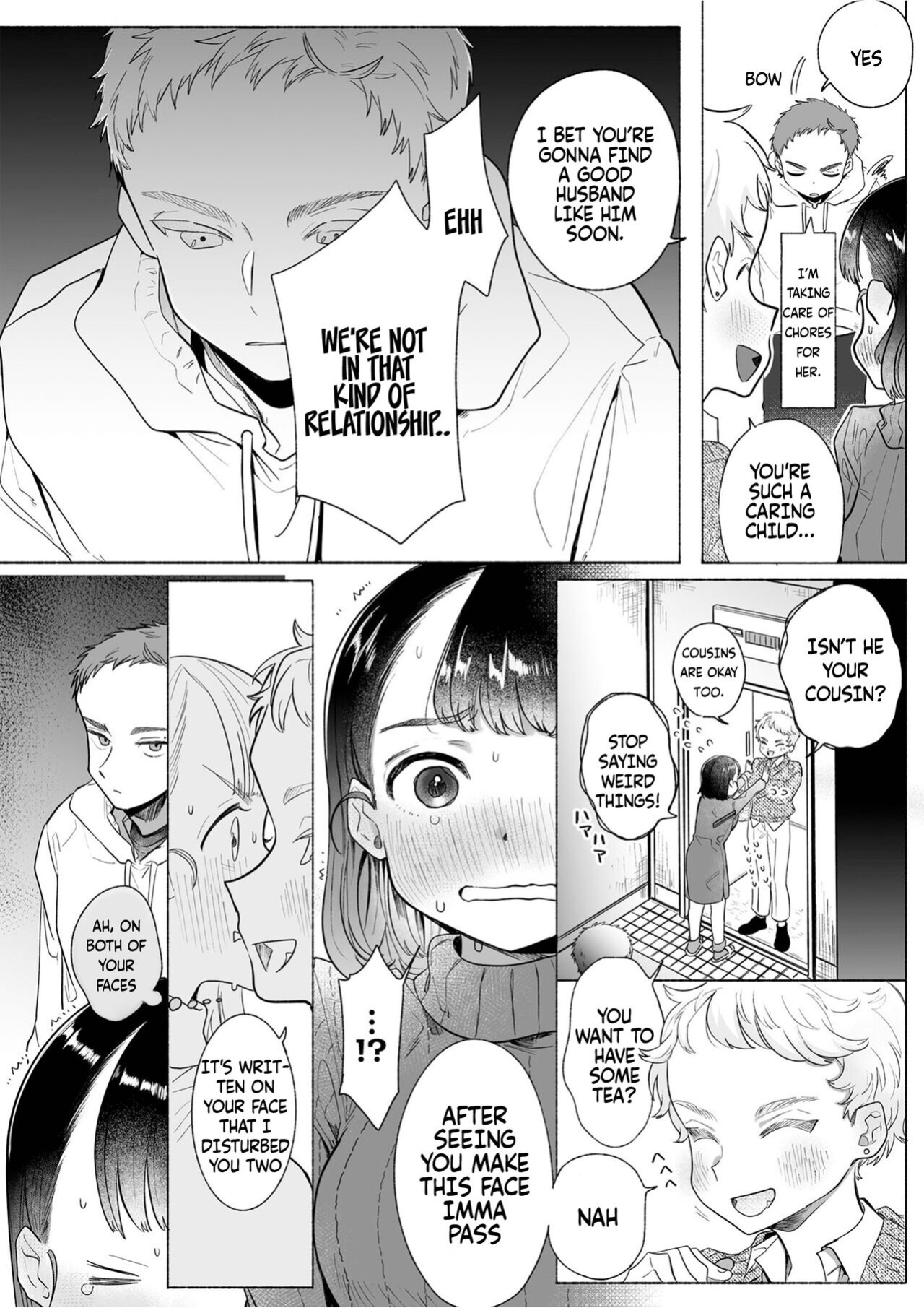 [Otama Jacuzzi (Tama no Chichi)] Ore wa Nee-chan de shika Nukenai [Painful Nightz]