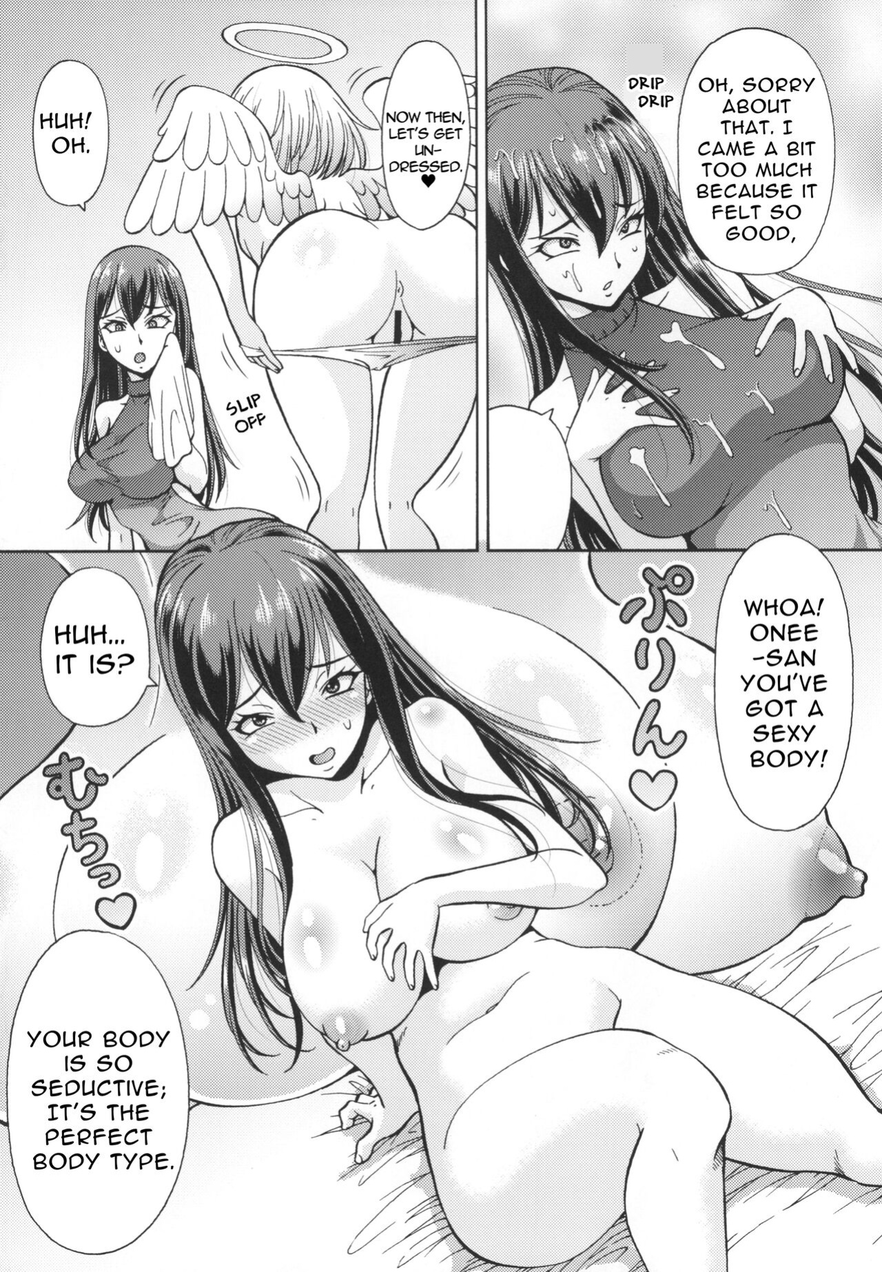 [Toraya (ITOYOKO)] Isekai Fuuzoku Gaiden Futanari Tenshi-san [RWfuta]
