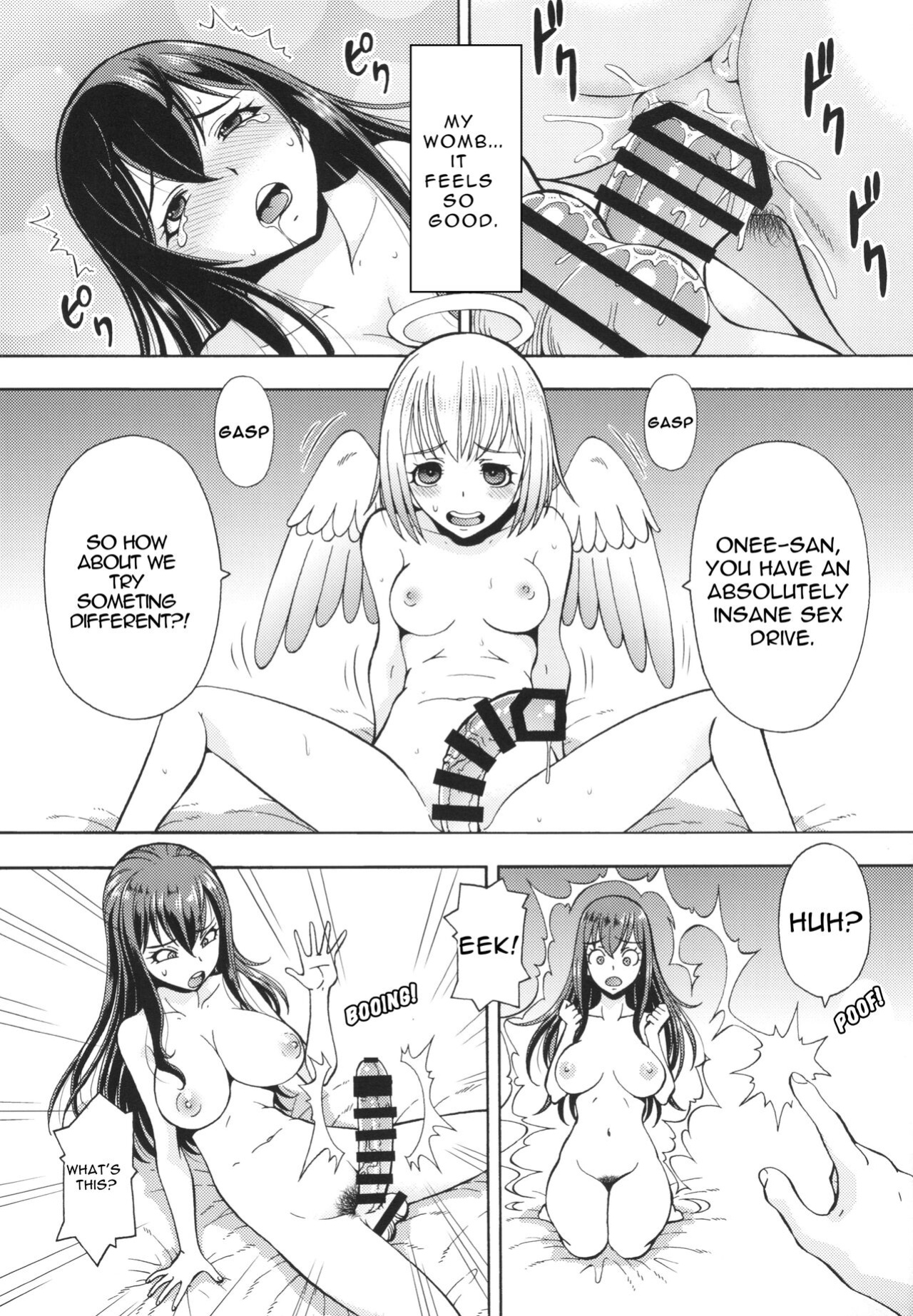 [Toraya (ITOYOKO)] Isekai Fuuzoku Gaiden Futanari Tenshi-san [RWfuta]