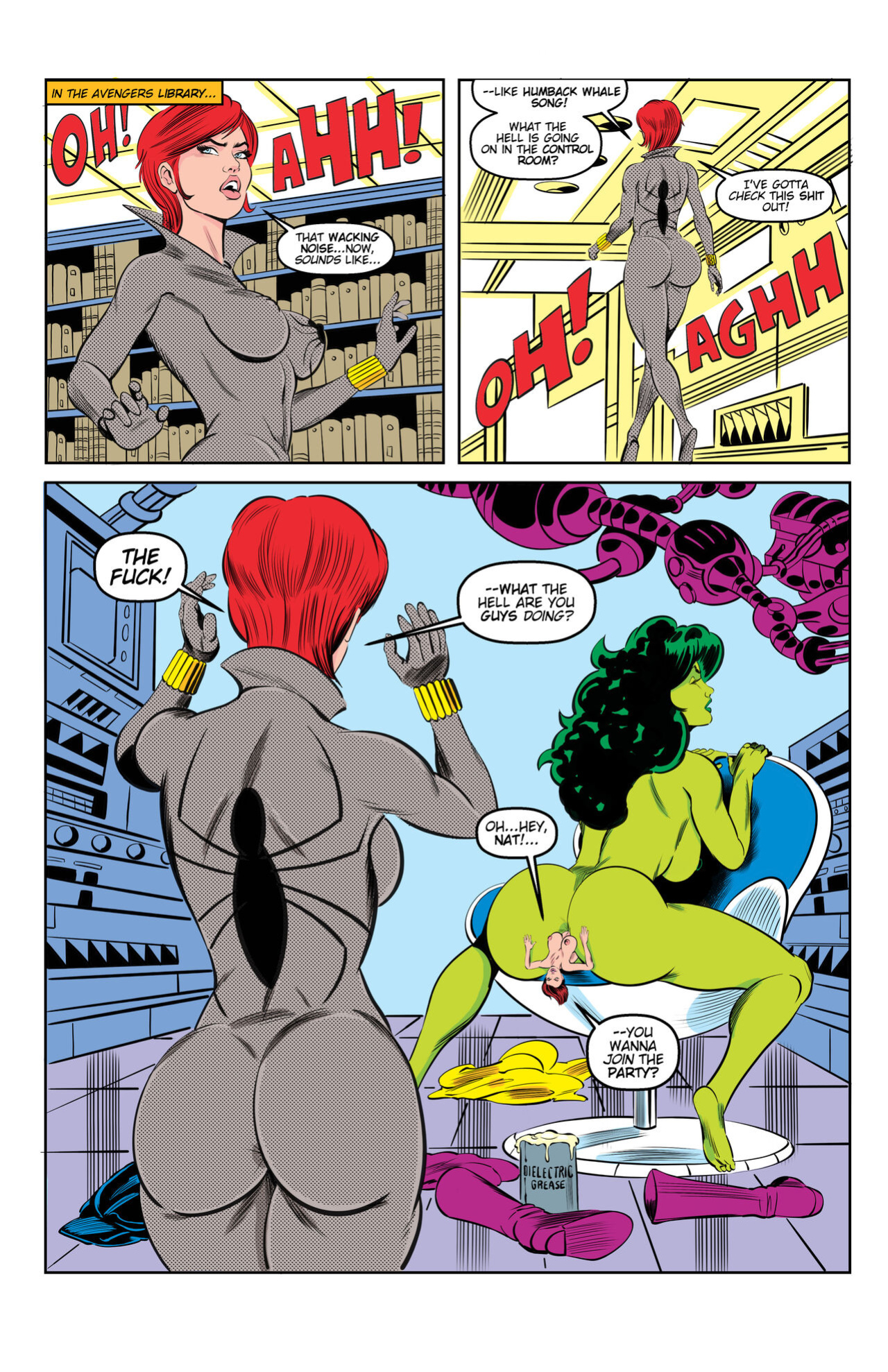 [Tim Phillips] Butt Club #1 (Avengers)