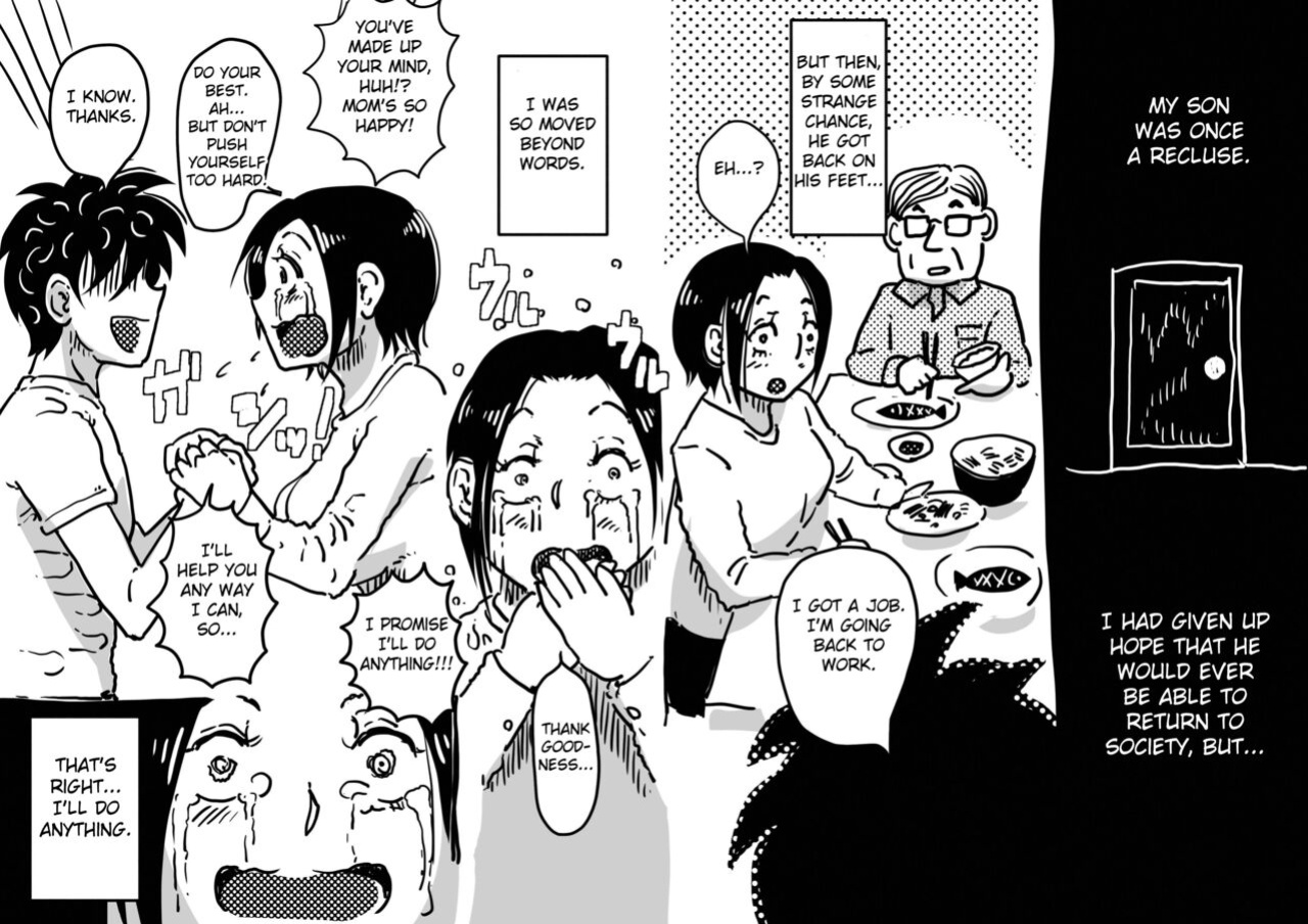 [JUNK Center Kameyoko Bldg] Hajimete no AV Ninkatsu Rei no "Ano Okaa-san" ga Musuko no Adult Video de Nakadashi Sarete Ninshin Saserarete Shimau Hanashi. [Fated Circle]
