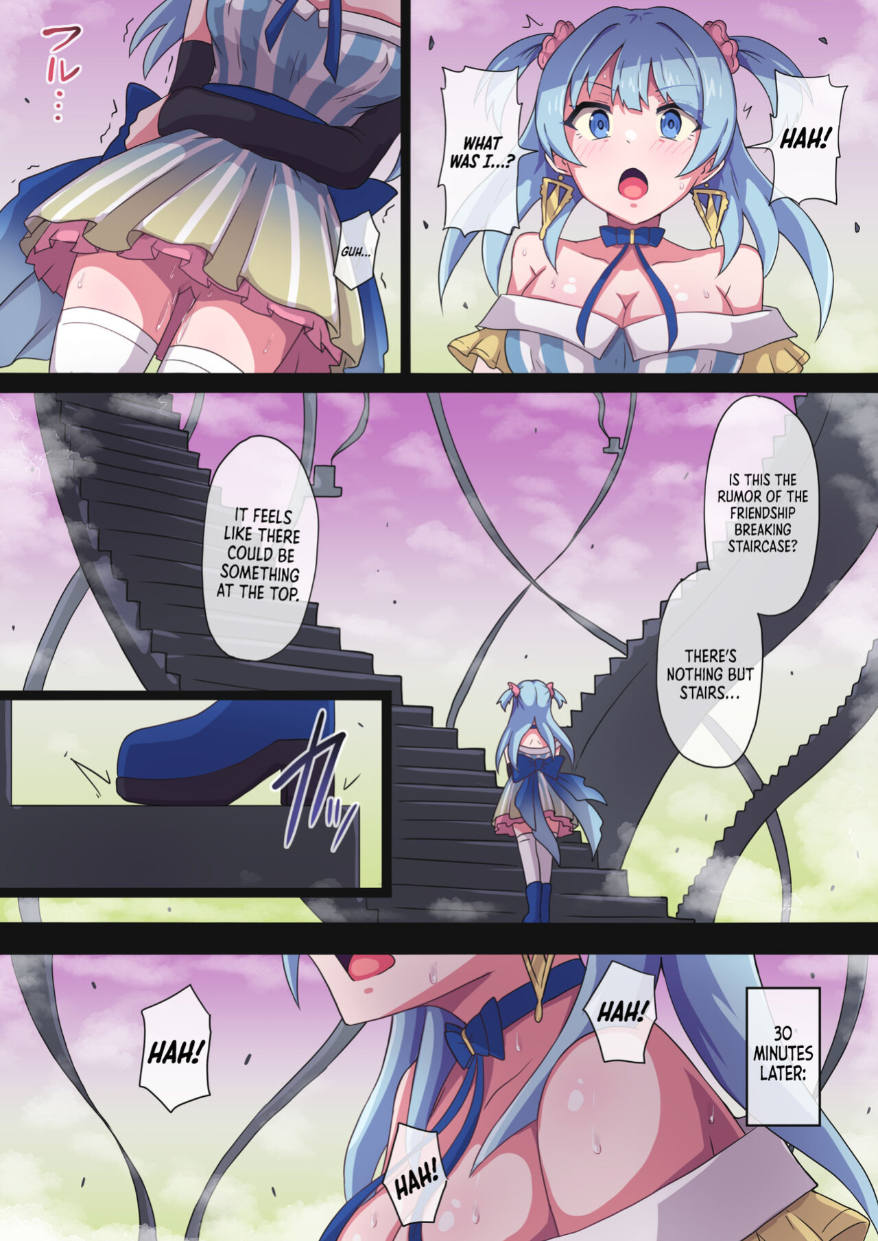 [Panda no Kanzume (KA-9)] Rena-chan... Mata Mamorenakatta ne... | I Couldn't... Protect Rena... Again (Puella Magi Madoka Magica Side Story: Magia Record) [Kinsei Translations]