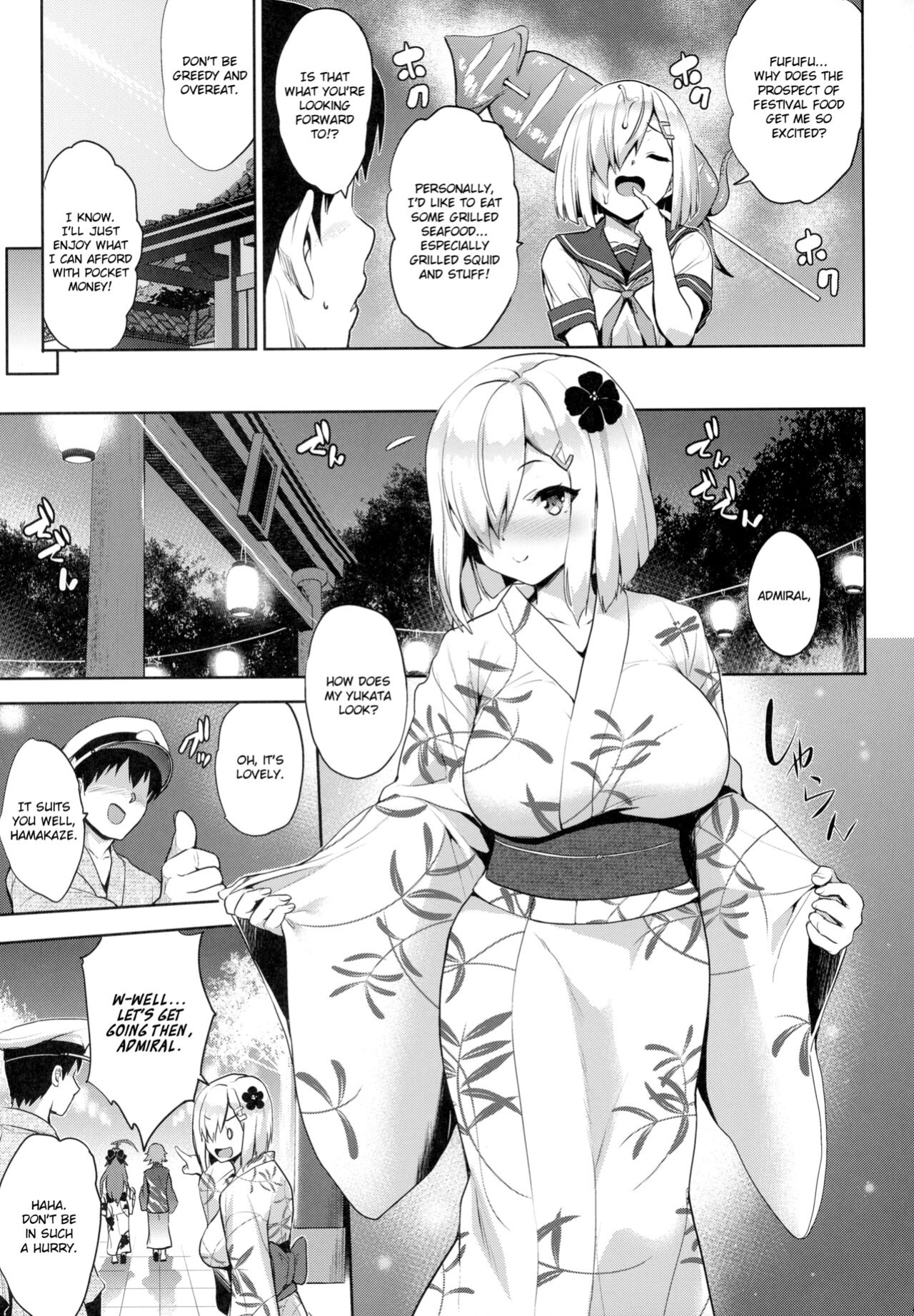(C101) [Jouji Mujoh (Shinozuka George)] Hama-Pai Matsuri | Hama Boob Festival (Kantai Collection -KanColle-) {brolen}