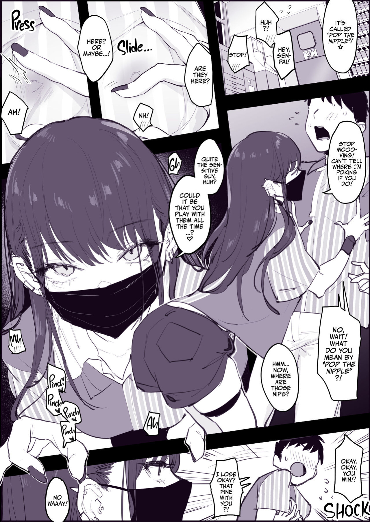 [Poriuretan] Chikubi Ate Game | Pop the Nipple [Team Rabu2]