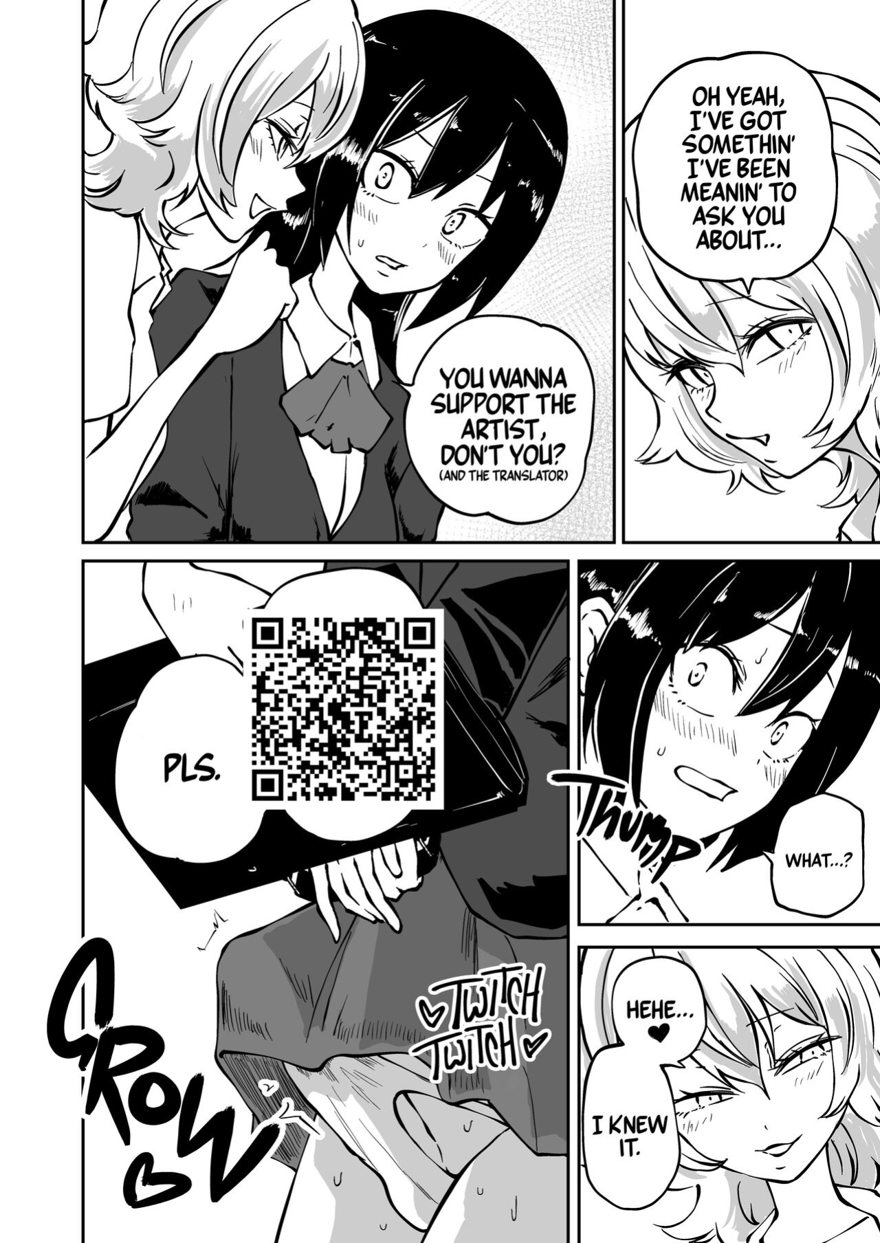 [Mikenekohanten (Sakamoto KAFKA)] Doutei Futanari Senpai Bitch Kouhai no Amaama Fudeoroshi | Virgin Futanari Gets Cherry Popped by Her Slutty Junior [Mr_Person Translation]