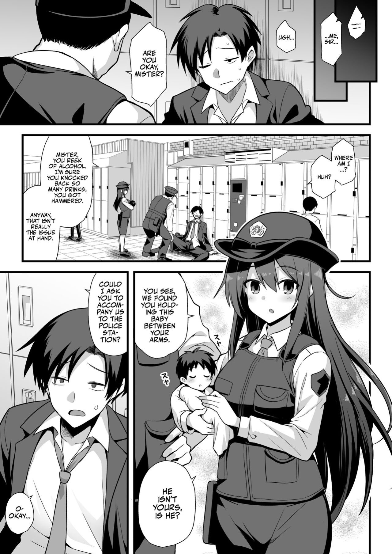 [Akuten Soushin (Kokutou Nikke, Shirasaki Karu)] Kaidan Toshi Densetsu Shinya no Eki de Mesugaki ni Totsuzen Ecchi o Semarare Shiboritorareru Hon | I Got Lost at the Kisaragi Station, and a Spooky Brat Fucked Me Dry! [Team Rabu2]