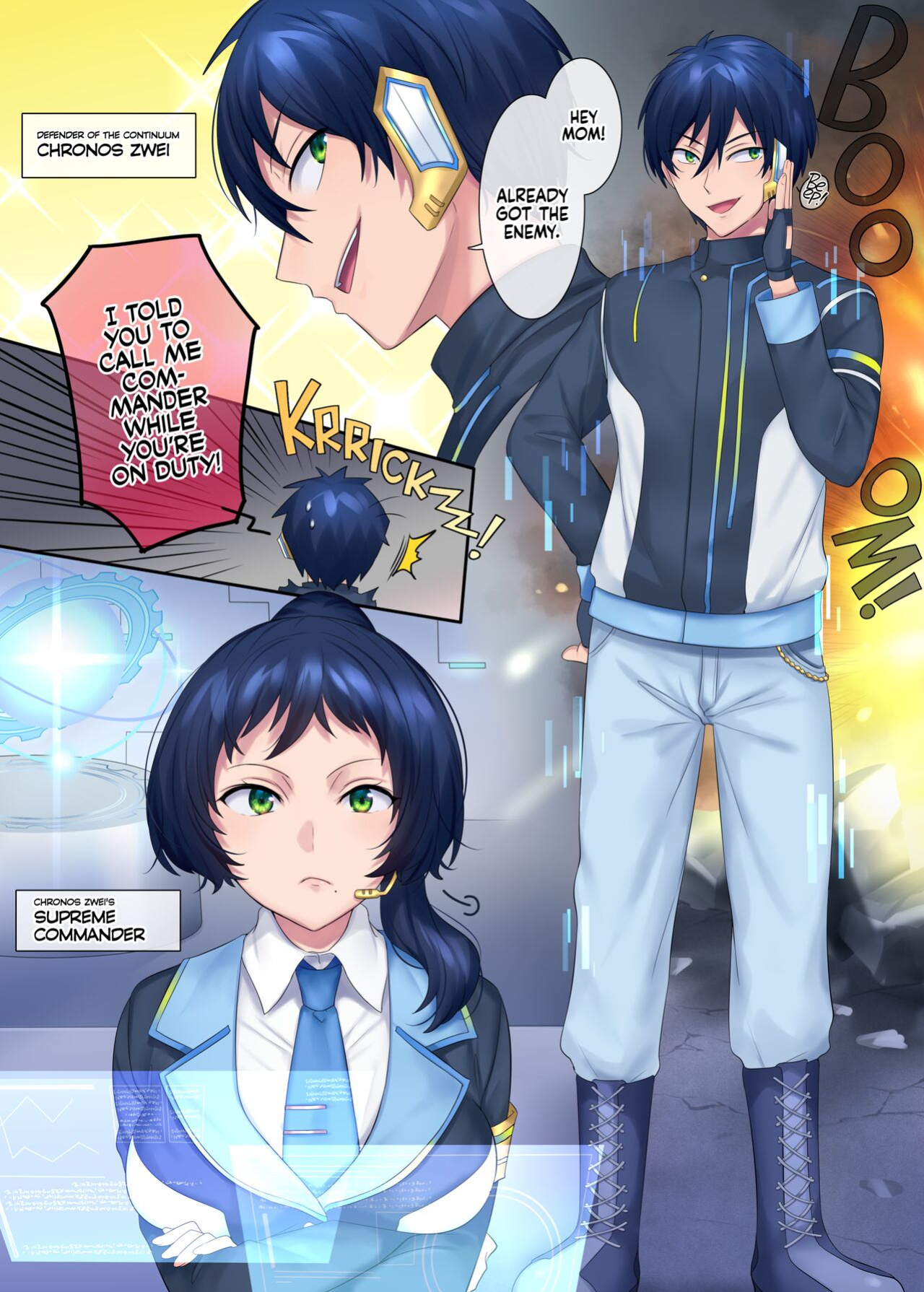 [Amuai Okashi Seisakusho (Hiiragi Popura, Kikomuhito)] Hero TS Kako Kaihen ~Anata wa Zako Sentouin no Ko Datta yo ne~ | The hero got his past rewritten and turned into a woman! ~You're my low level combatant's daughter, aren't you?~