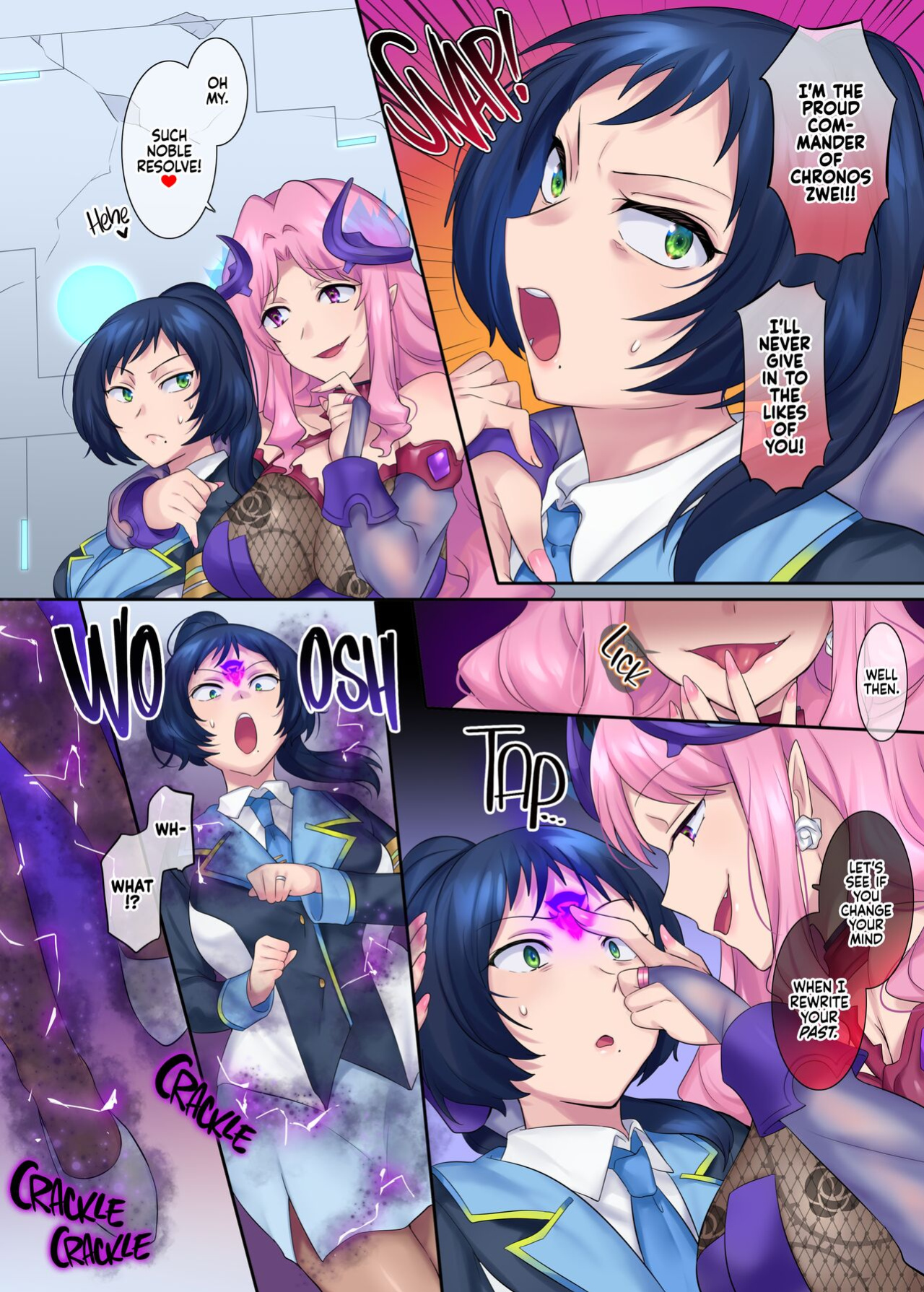 [Amuai Okashi Seisakusho (Hiiragi Popura, Kikomuhito)] Hero TS Kako Kaihen ~Anata wa Zako Sentouin no Ko Datta yo ne~ | The hero got his past rewritten and turned into a woman! ~You're my low level combatant's daughter, aren't you?~