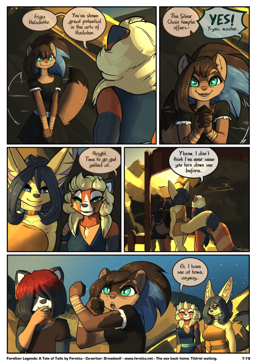[Feretta] A Tale of Tails: Chapter 7 - Power Play