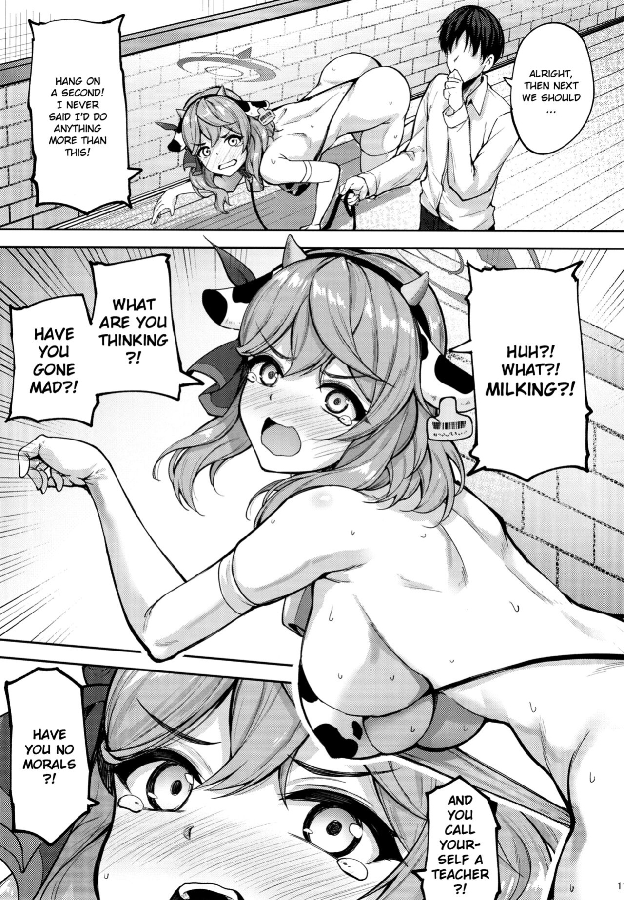 [Mugen@WORKS (Akiduki Akina)] Sensei Honki desu ka!? | Are You Serious, Sensei?! (Blue Archive) [Douzo Lad Translations]