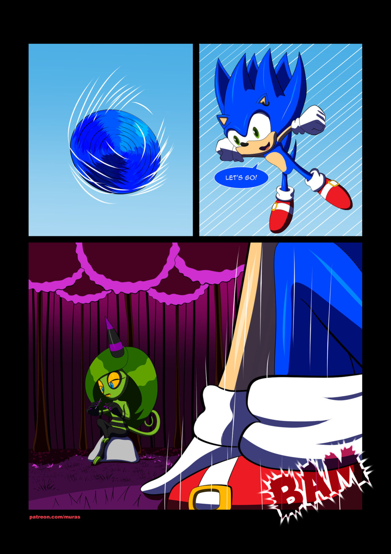 [Murasaki] Trap of Lust (Sonic The Hedgehog)