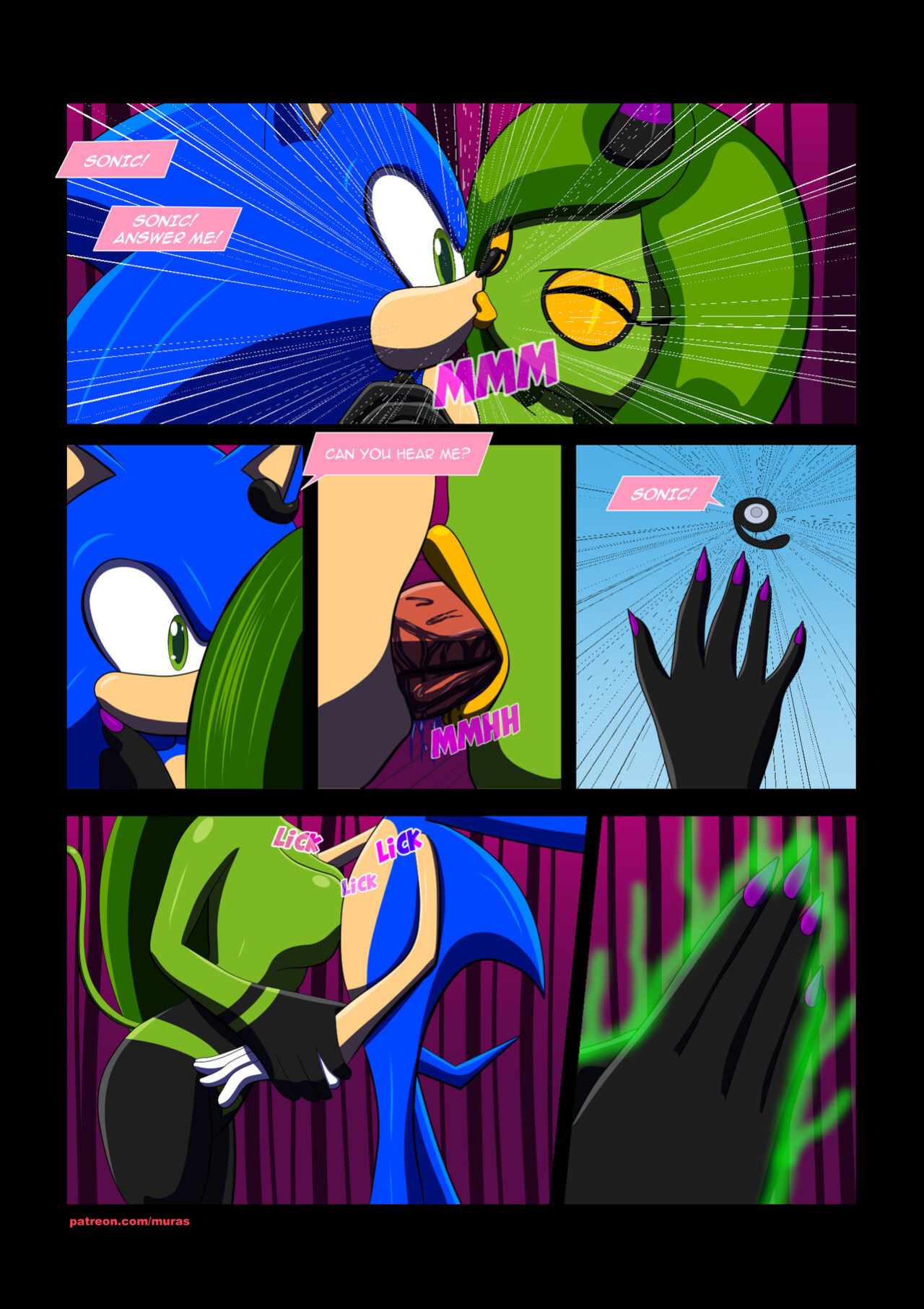 [Murasaki] Trap of Lust (Sonic The Hedgehog)