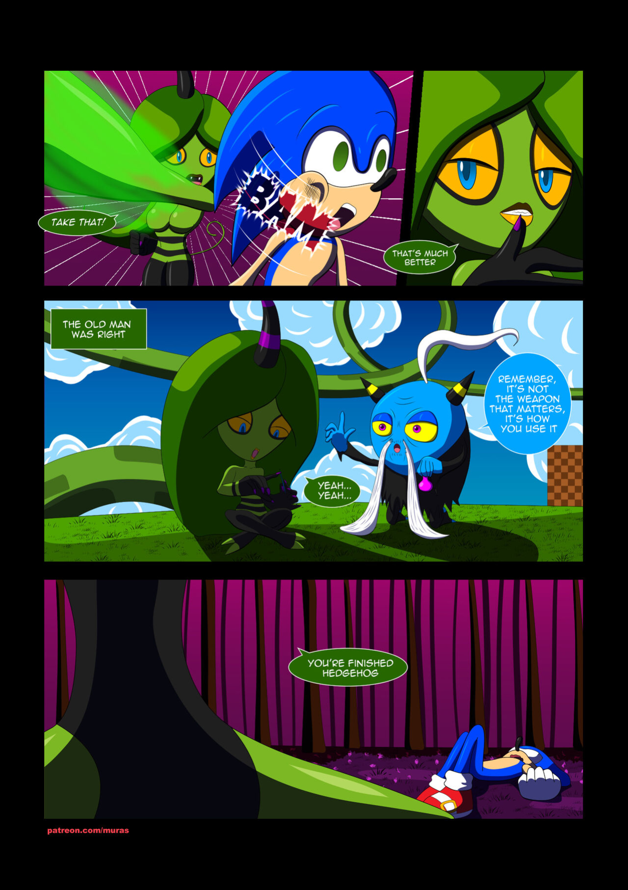 [Murasaki] Trap of Lust (Sonic The Hedgehog)