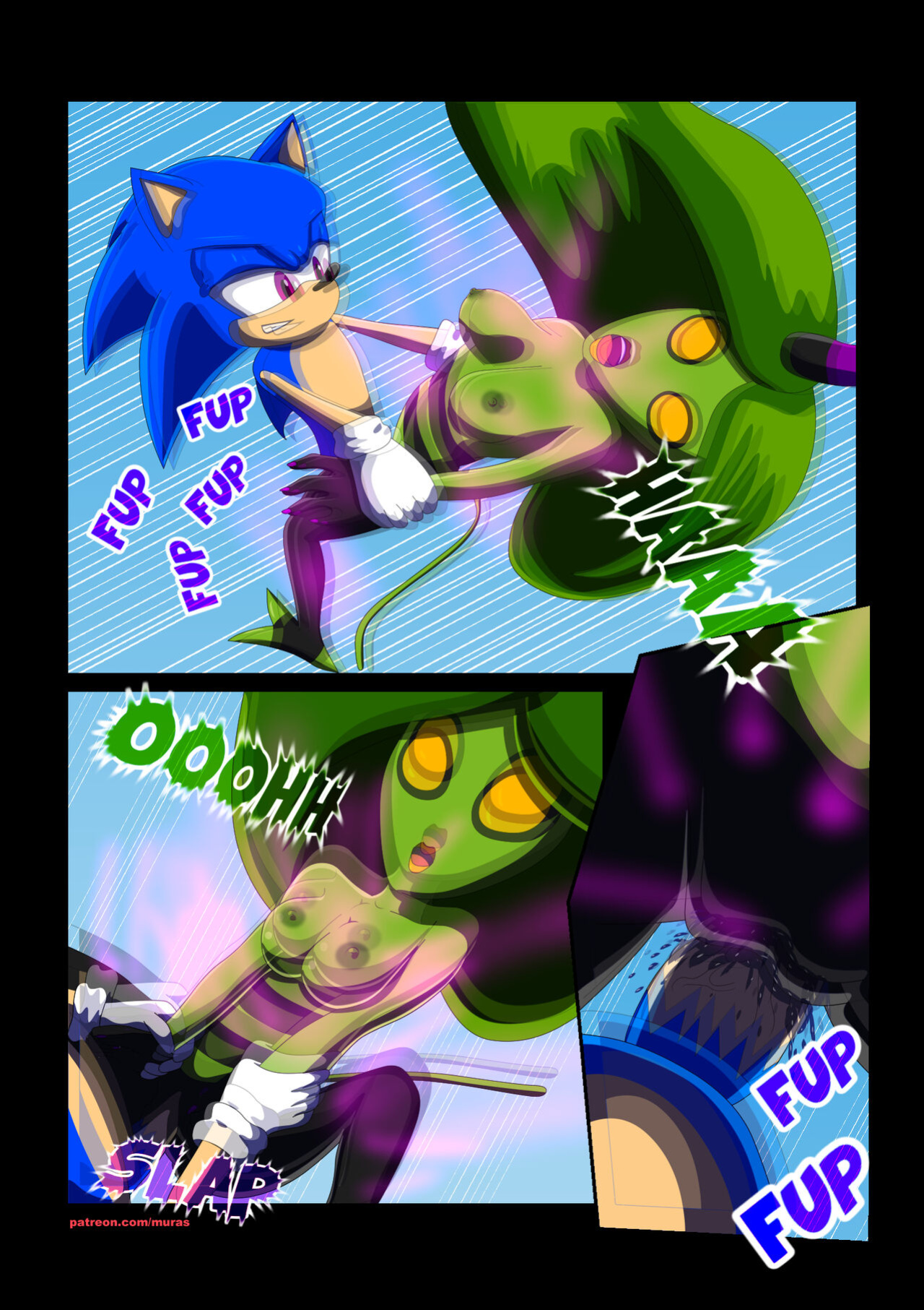 [Murasaki] Trap of Lust (Sonic The Hedgehog)