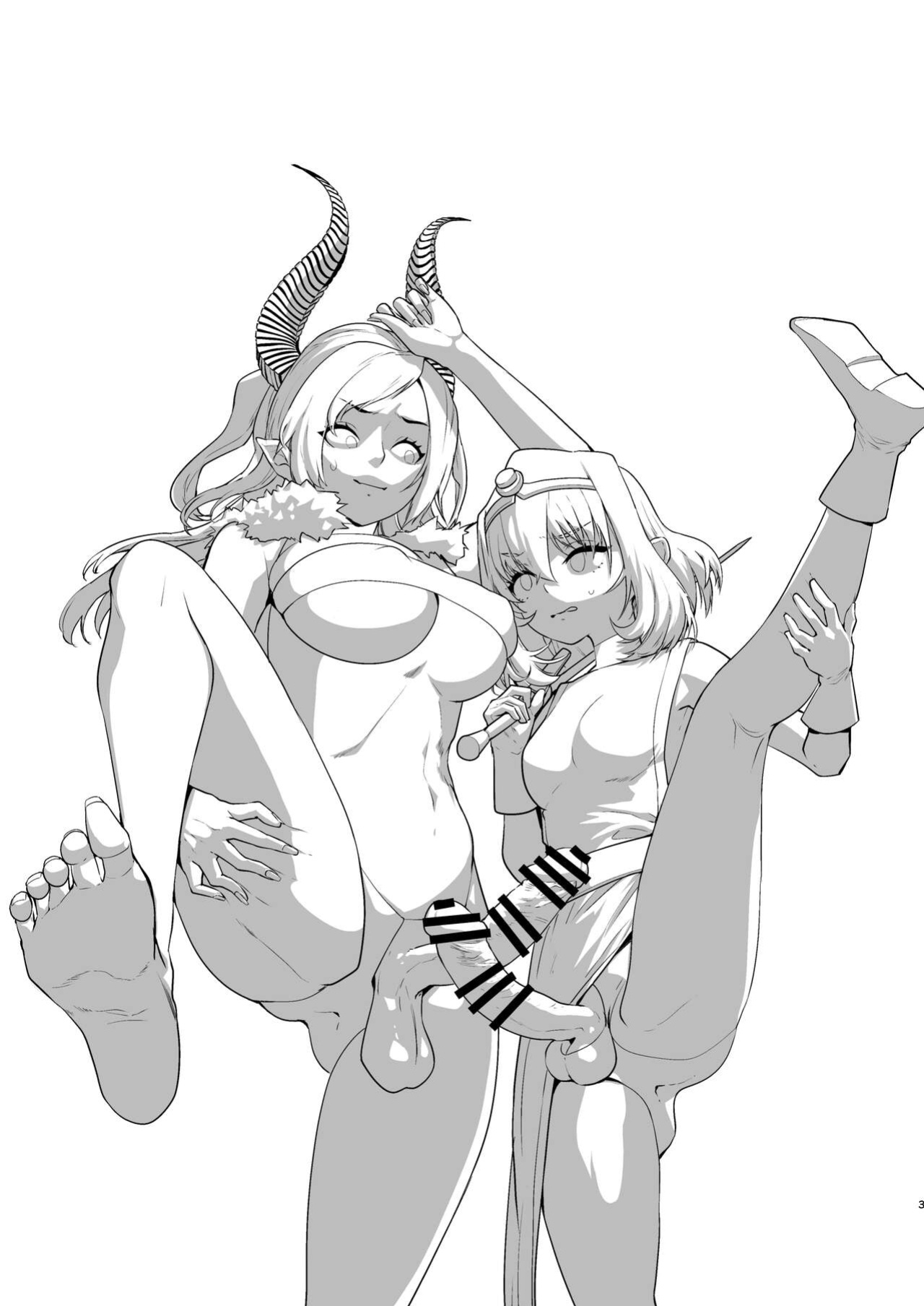 [Raise wa Futanari Bishoujo (orion)] That Time I Was Reborn as a FUTANARI Heroine in Another World 3 [head empty]