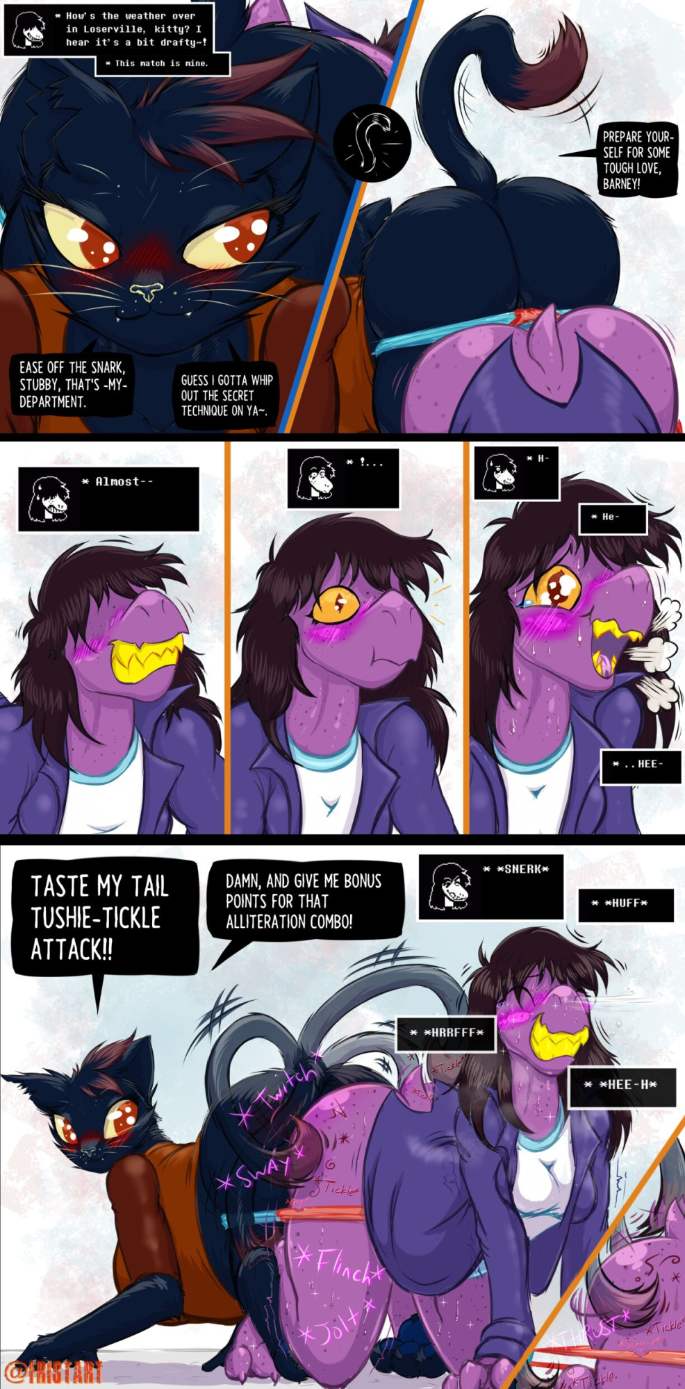 [Frist44] Panty Tug-of-War: Mae Borowski vs. Susie