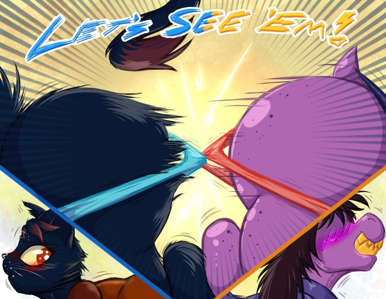 [Frist44] Panty Tug-of-War: Mae Borowski vs. Susie