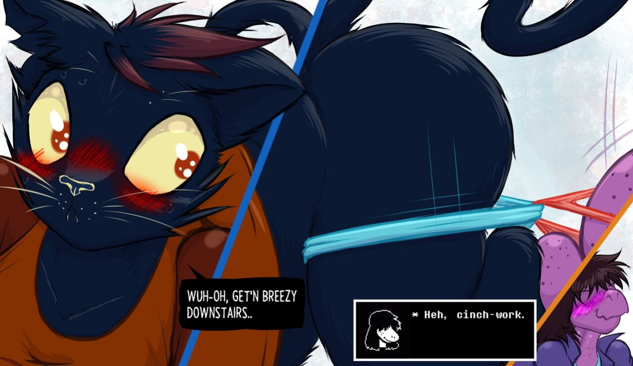 [Frist44] Panty Tug-of-War: Mae Borowski vs. Susie