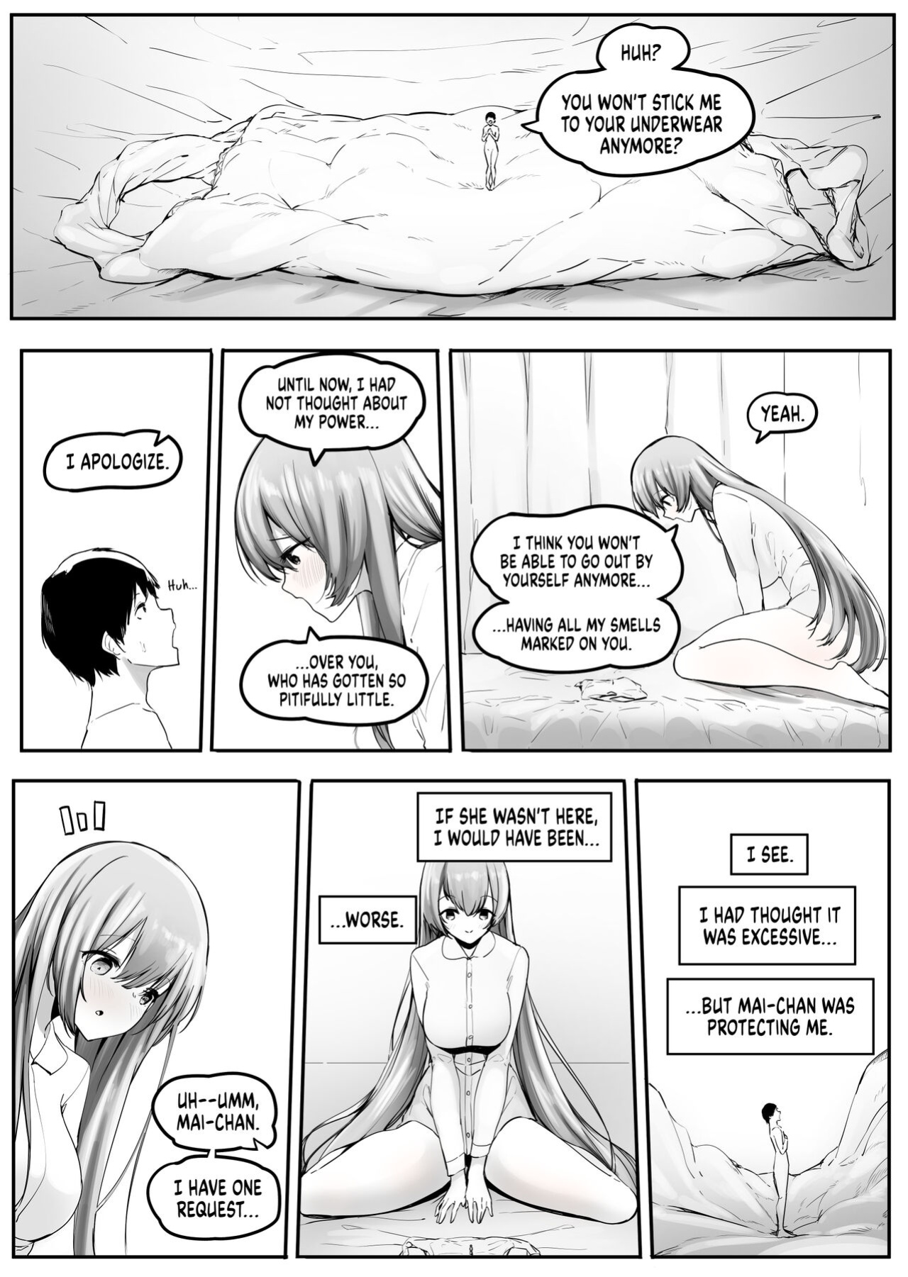 [marusyamo] The Girl Who Confines You In Panties And Assaults You With Smells 2