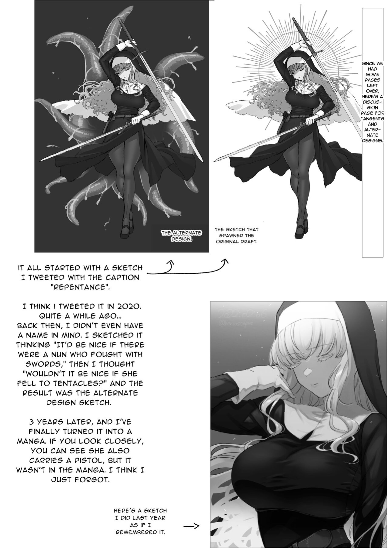 (C102) [Haraheridou (Herio)] Sister Margaret no Junan | The Passion Of Sister Margaret