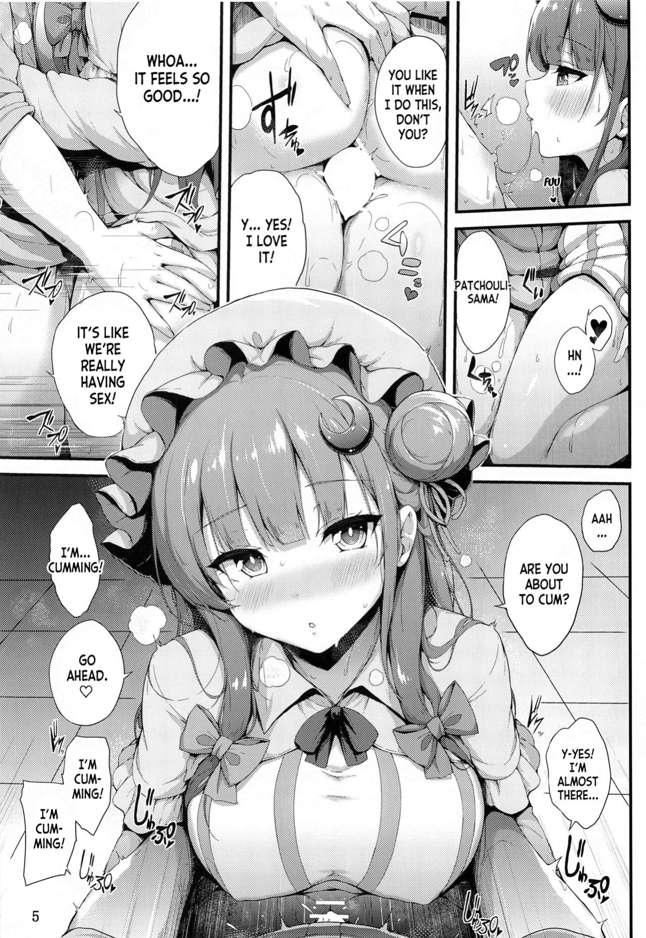 (C102) [YuKi-IRo (Yukiusagi.)] Patchouli-sama wa Itsudemo Shite kureru (Touhou Project) [desudesu]