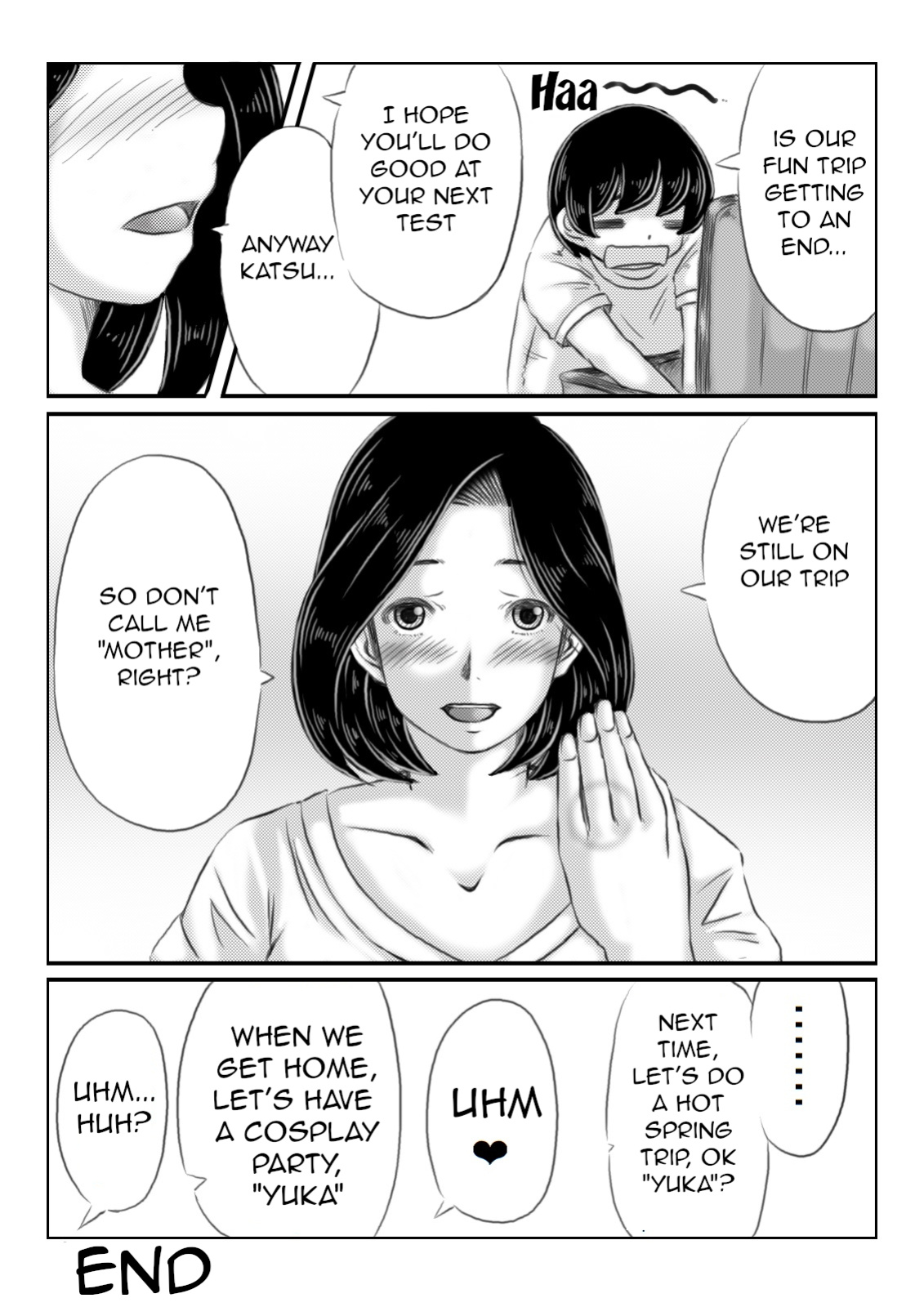 [Kirin Planet (Mankai Beesuke)] Haha to Moto Futoukou Musuko no Natsuyasumi | Mother and Her Truant Son on Summer Holidays [Amoskandy]