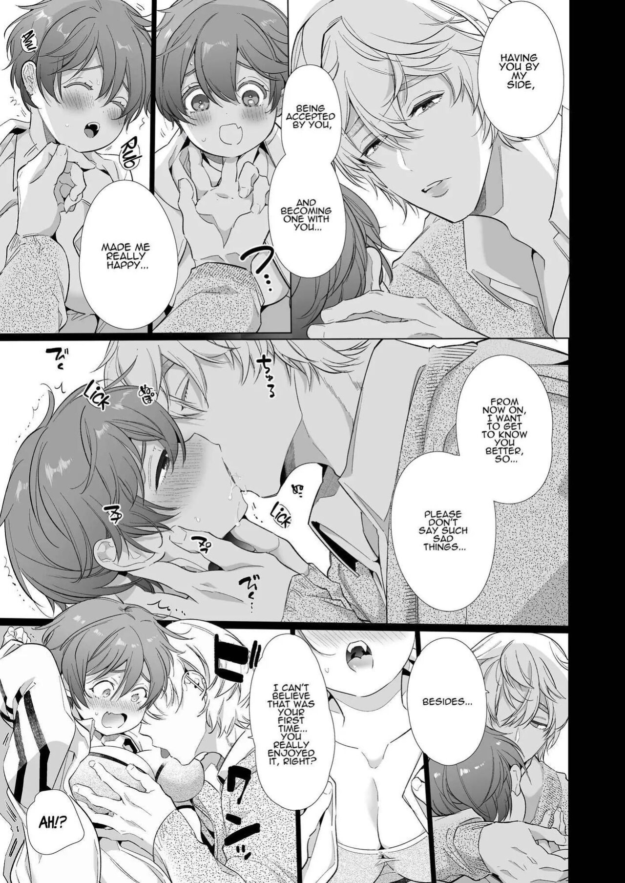 [Yatomomin (Yamamoto Tomomitsu)] Boyish Kanojo wa Toshishita S Kareshi no Dekiai Choukyou kara Nigerarenai | The Tomboy Can't Escape Her Ruthless Young Boyfriend's Training