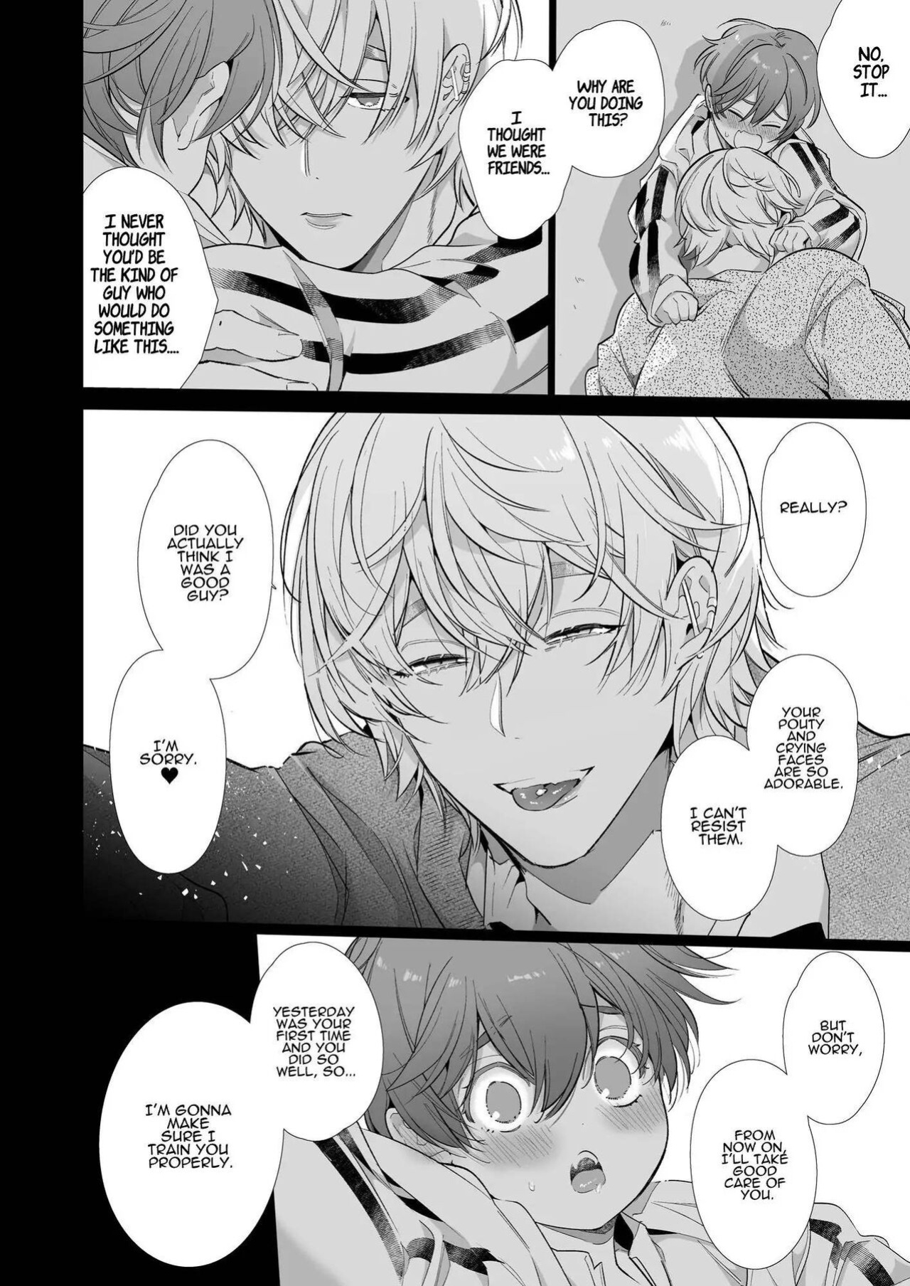 [Yatomomin (Yamamoto Tomomitsu)] Boyish Kanojo wa Toshishita S Kareshi no Dekiai Choukyou kara Nigerarenai | The Tomboy Can't Escape Her Ruthless Young Boyfriend's Training