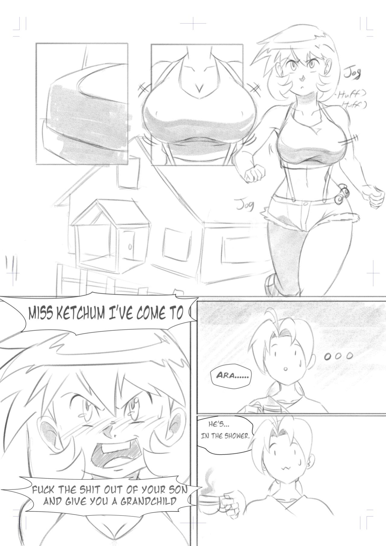 [OldManArtist] Thicc Misty (Pokemon)